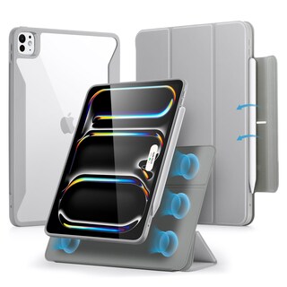 Foto 1 | Funda Esr Para Ipad Pro M4 De 13 Pulgadas (2024) Con Soporte Para Lápices, Color Gris - Venta Internacional.