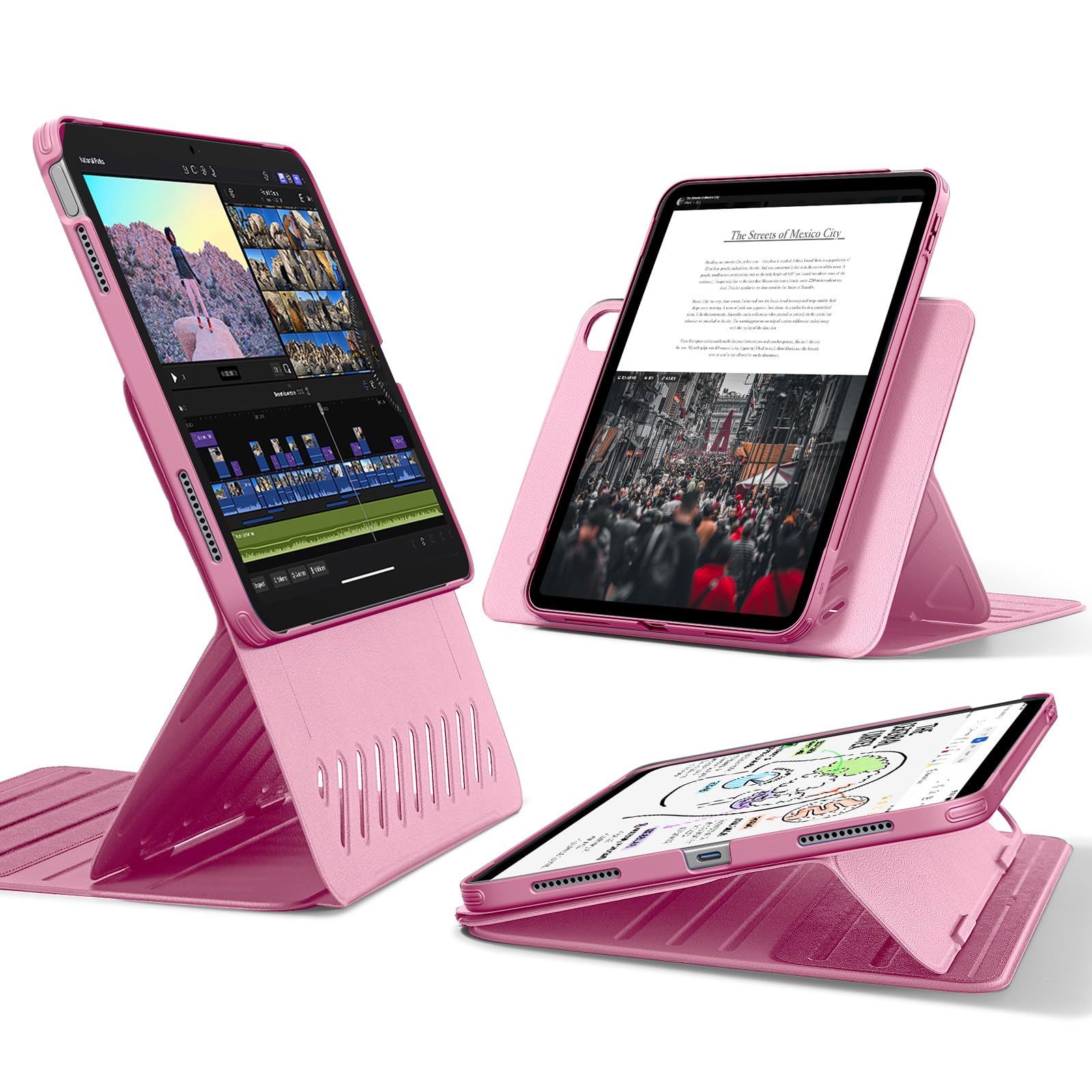 Foto 1 | Funda Esr Para Ipad A16 De 11.ª Y 10.ª Generación Con Funda Magnética, Color Rosa - Venta Internacional.