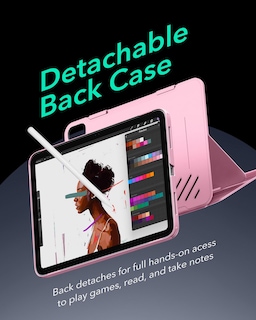Foto 7 | Funda Esr Para Ipad A16 De 11.ª Y 10.ª Generación Con Funda Magnética, Color Rosa - Venta Internacional.