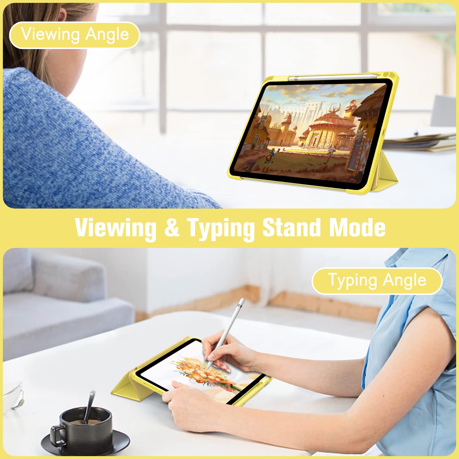 Foto 5 | Funda Fintie Hybrid Slim Para Ipad 11.ª Generación, 11.ª Generación Y 10.9 Pulgadas - Venta Internacional.