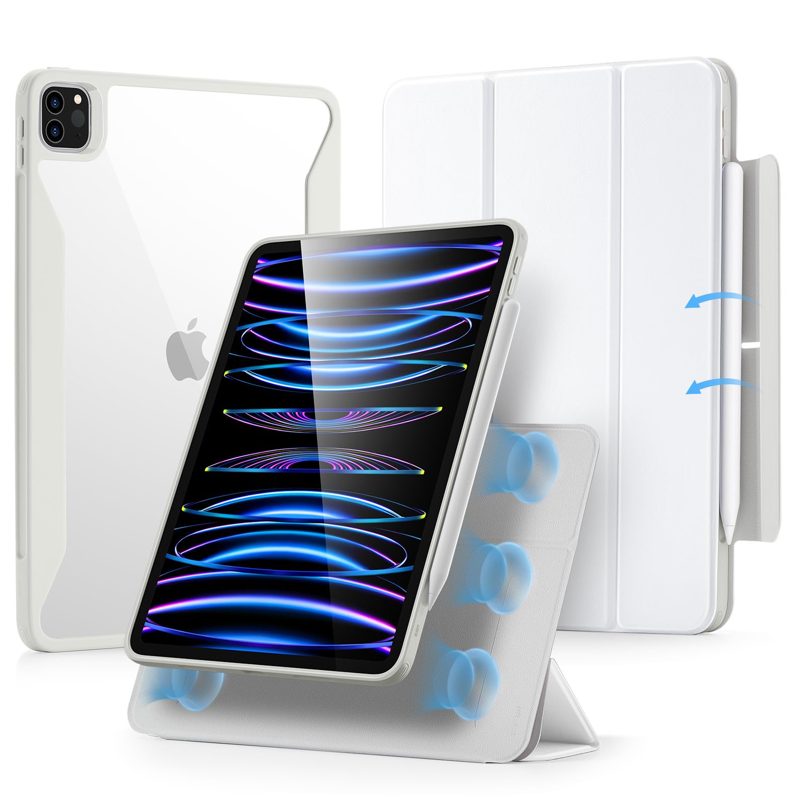 Foto 2 pulgar | Funda Esr Para Ipad Pro De 11 Pulgadas (2022/2021/2020/2018) Blanca - Venta Internacional.