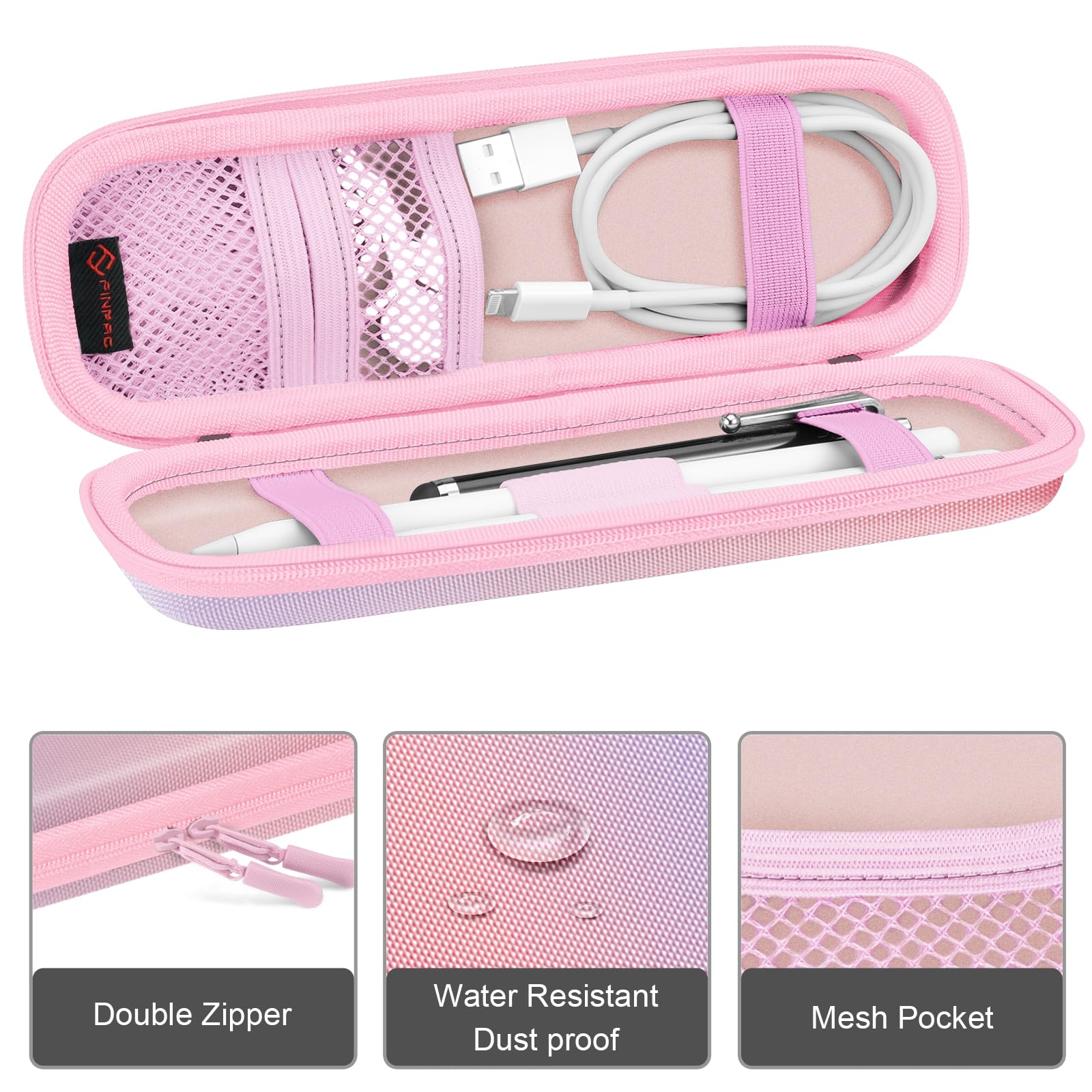 Foto 3 pulgar | Funda Para Apple Pencil Pro Fintie Fantasy Ombre - Venta Internacional.