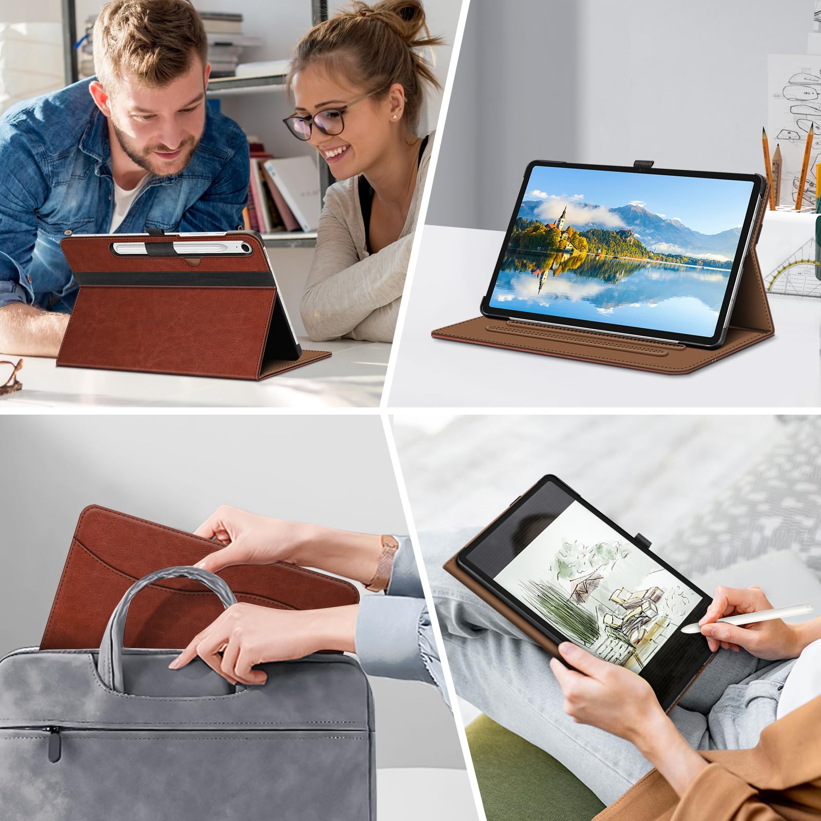 Foto 7 | Funda Fintie Para Samsung Galaxy Tab S10 Fe/ S9 Fe 5g 10.9/tab - Venta Internacional.