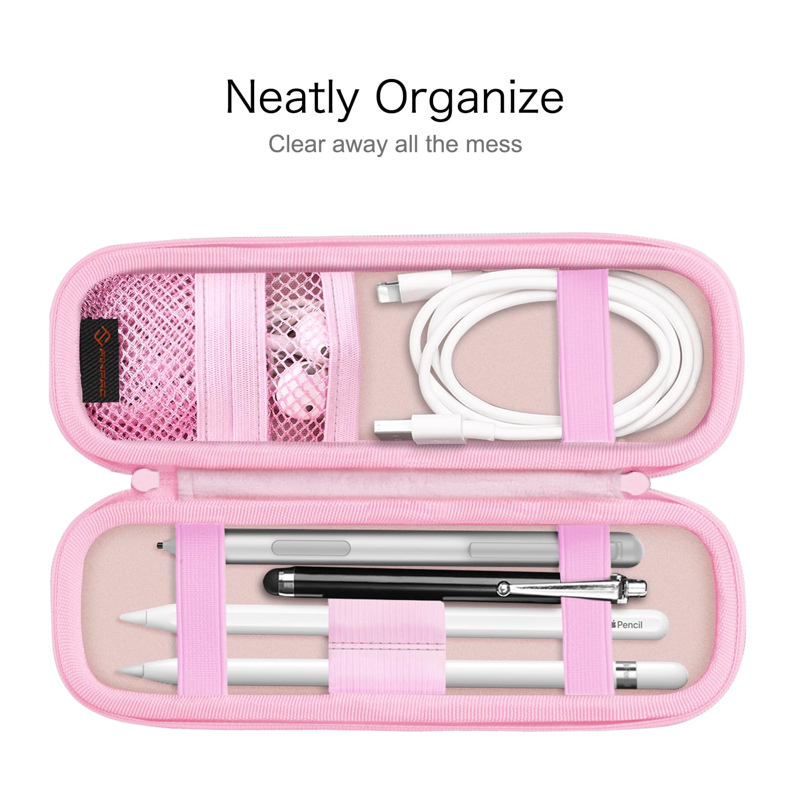 Foto 4 pulgar | Funda Para Apple Pencil Pro Fintie Coquette Tulips - Venta Internacional.