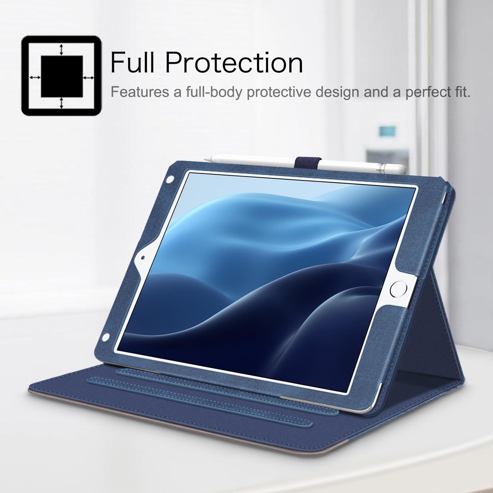 Foto 7 | Funda Fintie Para Ipad De 6.ª Y 5.ª Generación, Ipad Air 2/air 1 9.7 - Venta Internacional.