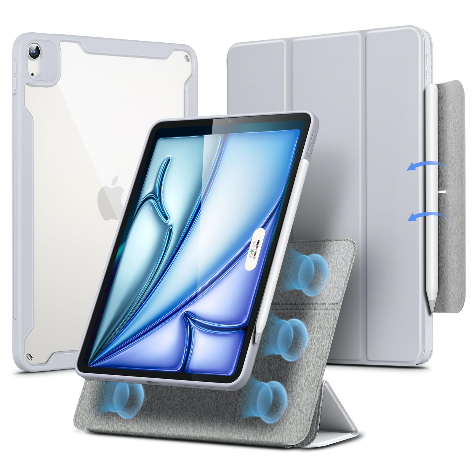 Foto 2 pulgar | Funda Esr Para Ipad Air De 11 Pulgadas (2025) M3/m2 Con Soporte Para Lápices - Venta Internacional.