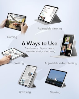 Foto 3 | Funda Esr Para Ipad Air De 11 Pulgadas (2025) M3/m2 Con Soporte Para Lápices - Venta Internacional.