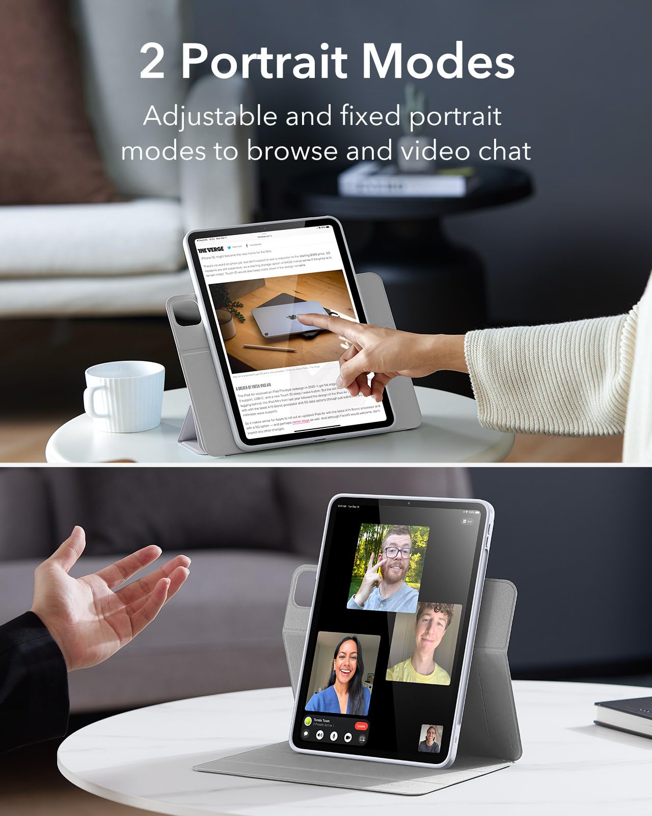 Foto 7 pulgar | Funda Esr Para Ipad Air De 11 Pulgadas (2025) M3/m2 Con Soporte Para Lápices - Venta Internacional.