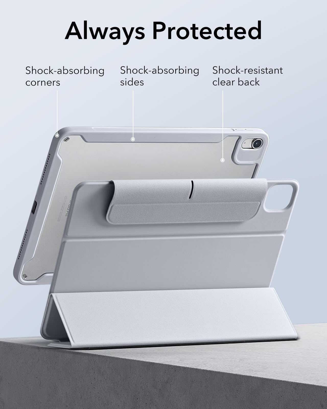 Foto 8 pulgar | Funda Esr Para Ipad Air De 11 Pulgadas (2025) M3/m2 Con Soporte Para Lápices - Venta Internacional.