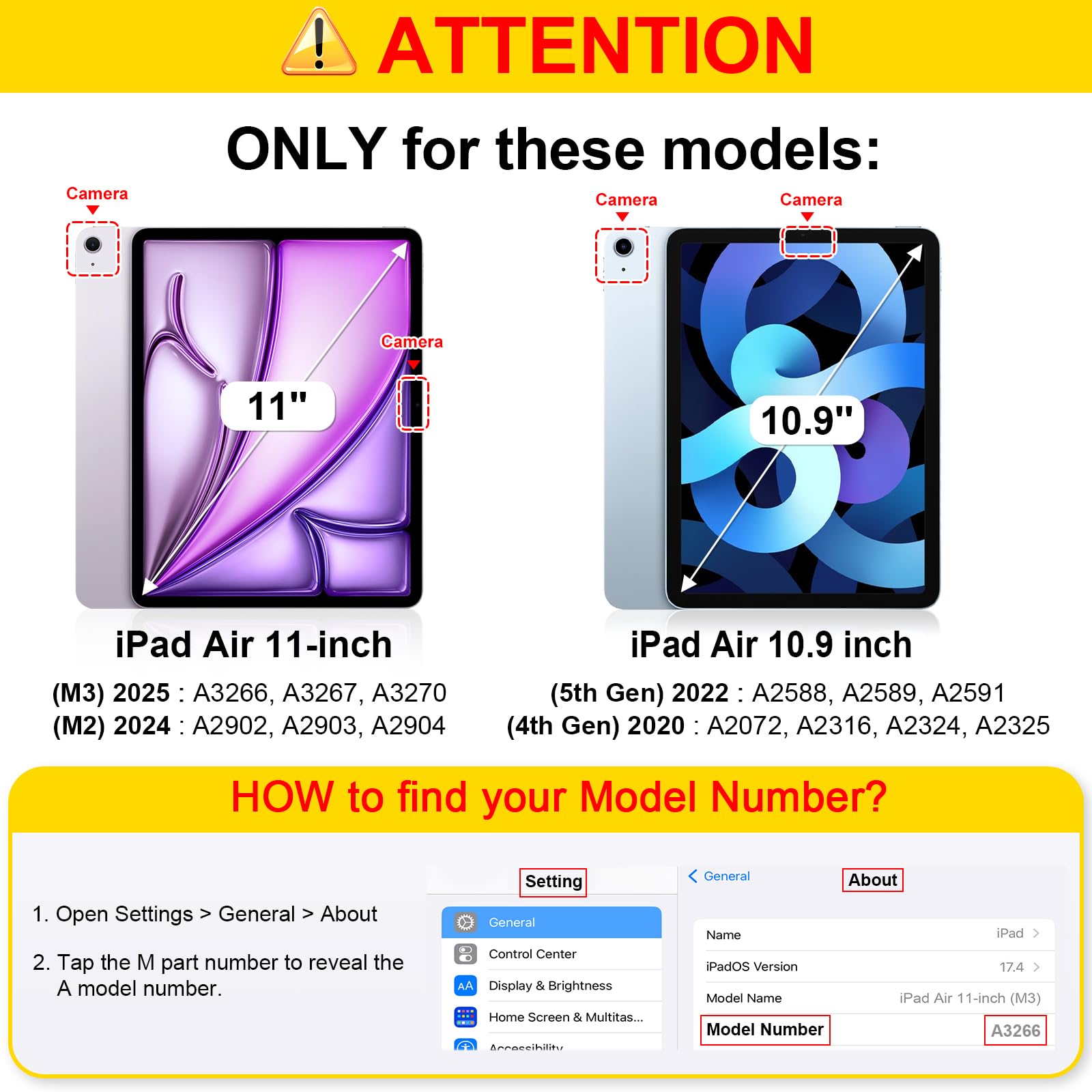 Foto 3 pulgar | Funda Fintie Para Ipad Air De 11 Pulgadas M3 (2025) /m2 (2024) - Venta Internacional.