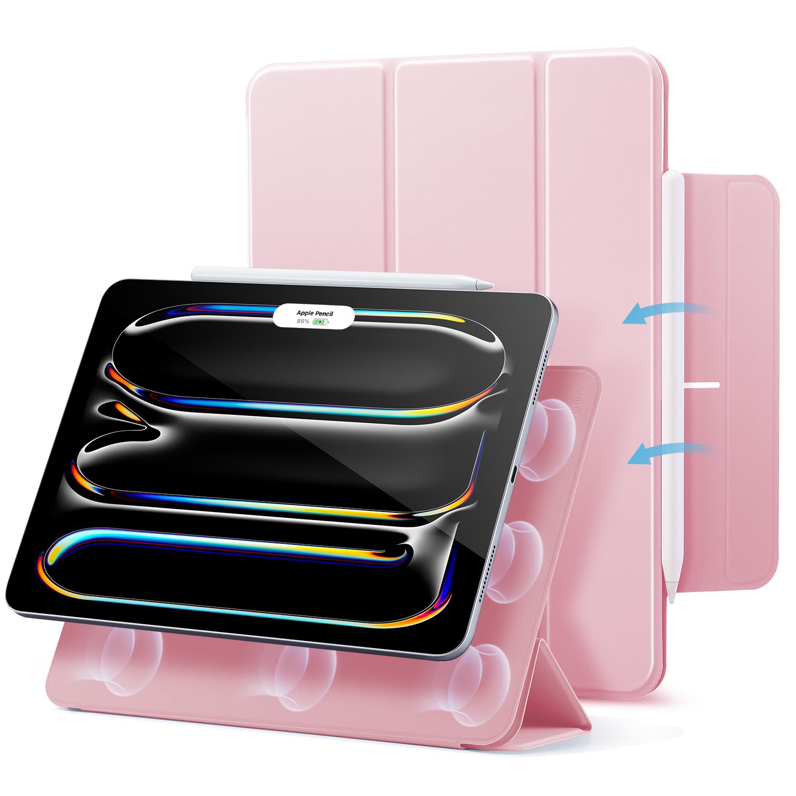 Foto 1 | Funda Esr Rebound Series Para Ipad Pro De 13 Pulgadas (2024), Color Rosa - Venta Internacional.