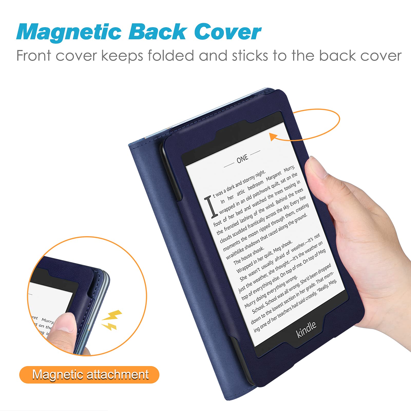Foto 6 pulgar | Funda Con Soporte Fintie Para Kindle Paperwhite 6 10.ª Generación 2018 - Venta Internacional.