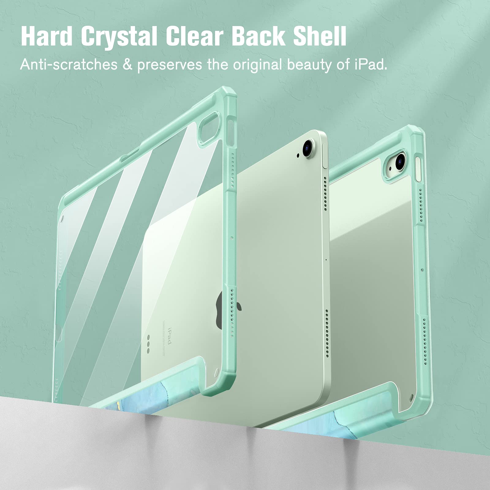 Foto 6 pulgar | Funda Fintie Hybrid Slim Para Ipad Air 11 M3 (2025) /m2 (2024) - Venta Internacional.
