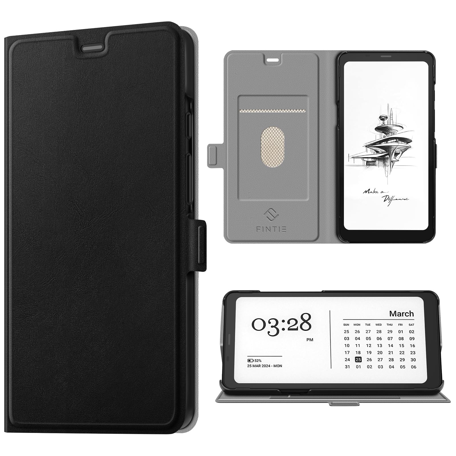 Foto 2 pulgar | Funda Fintie Compatible Con Onyx Boox Palma 6.13 Con Rfid Bla - Venta Internacional.