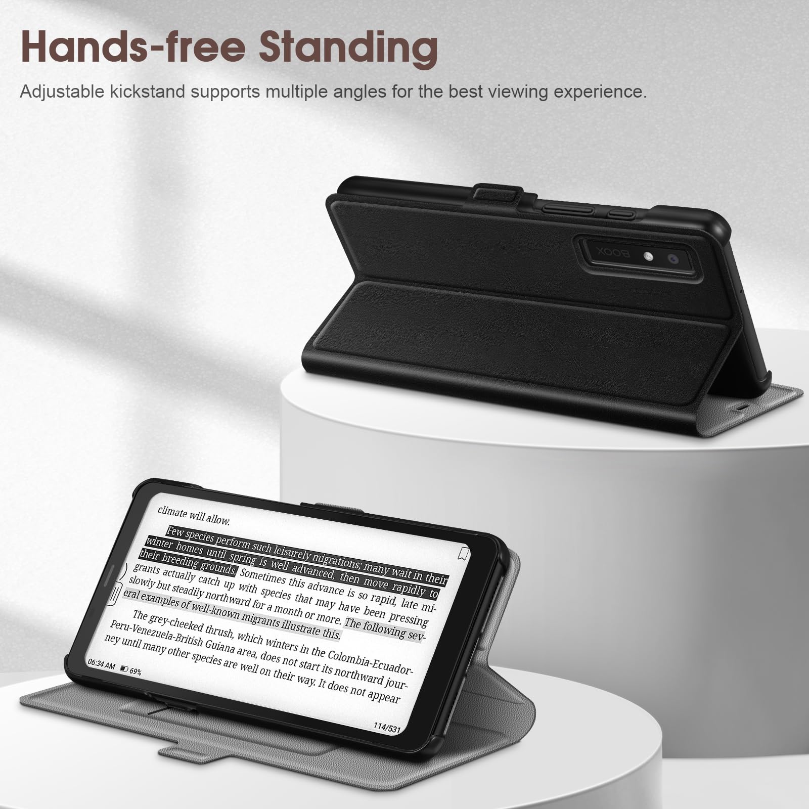 Foto 3 pulgar | Funda Fintie Compatible Con Onyx Boox Palma 6.13 Con Rfid Bla - Venta Internacional.