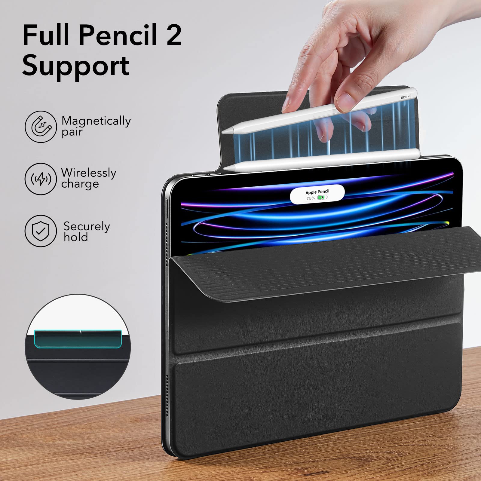 Foto 5 pulgar | Funda Esr Magnetic Compatible Con Ipad Pro 11 (2022/2021/2020) - Venta Internacional.