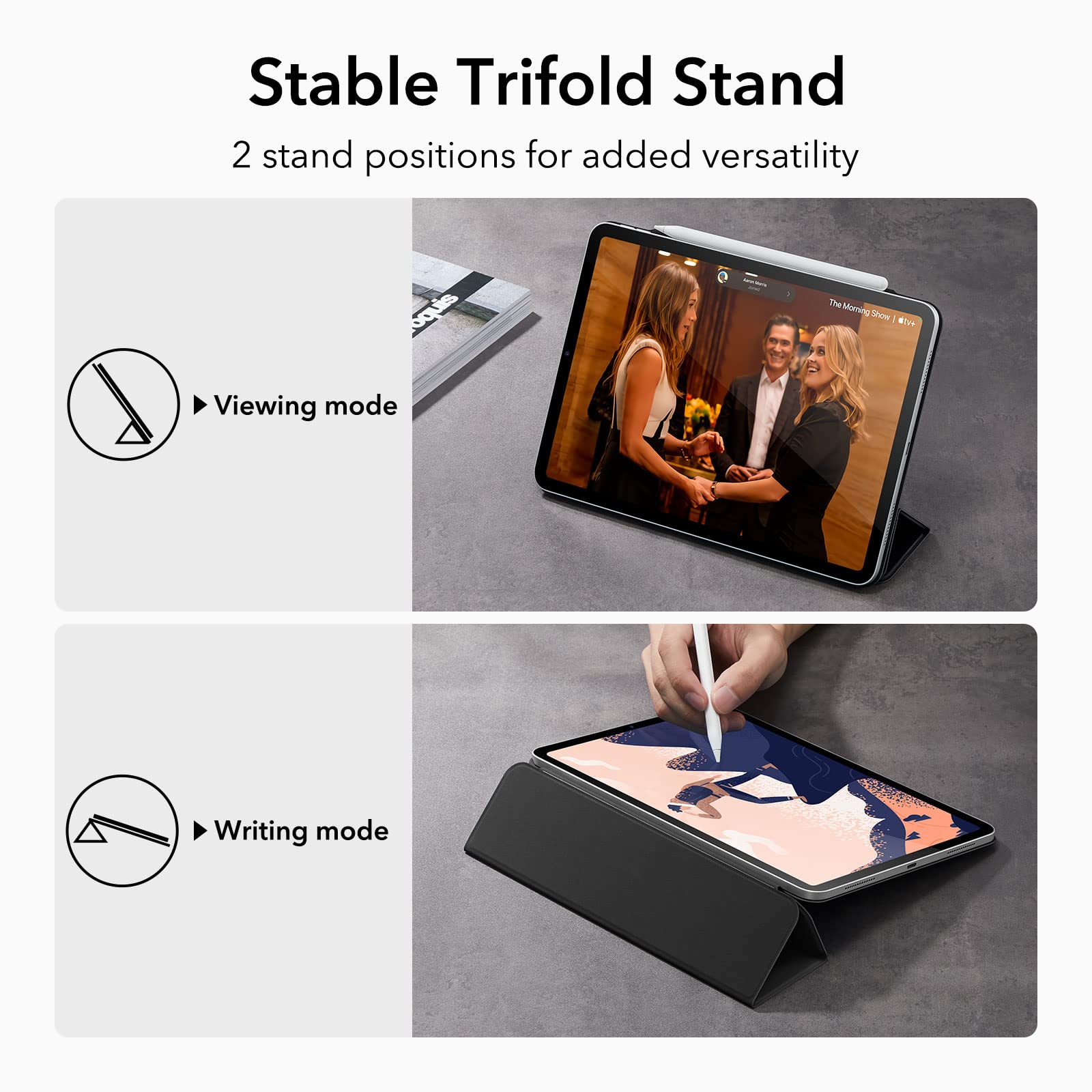 Foto 7 pulgar | Funda Esr Magnetic Compatible Con Ipad Pro 11 (2022/2021/2020) - Venta Internacional.