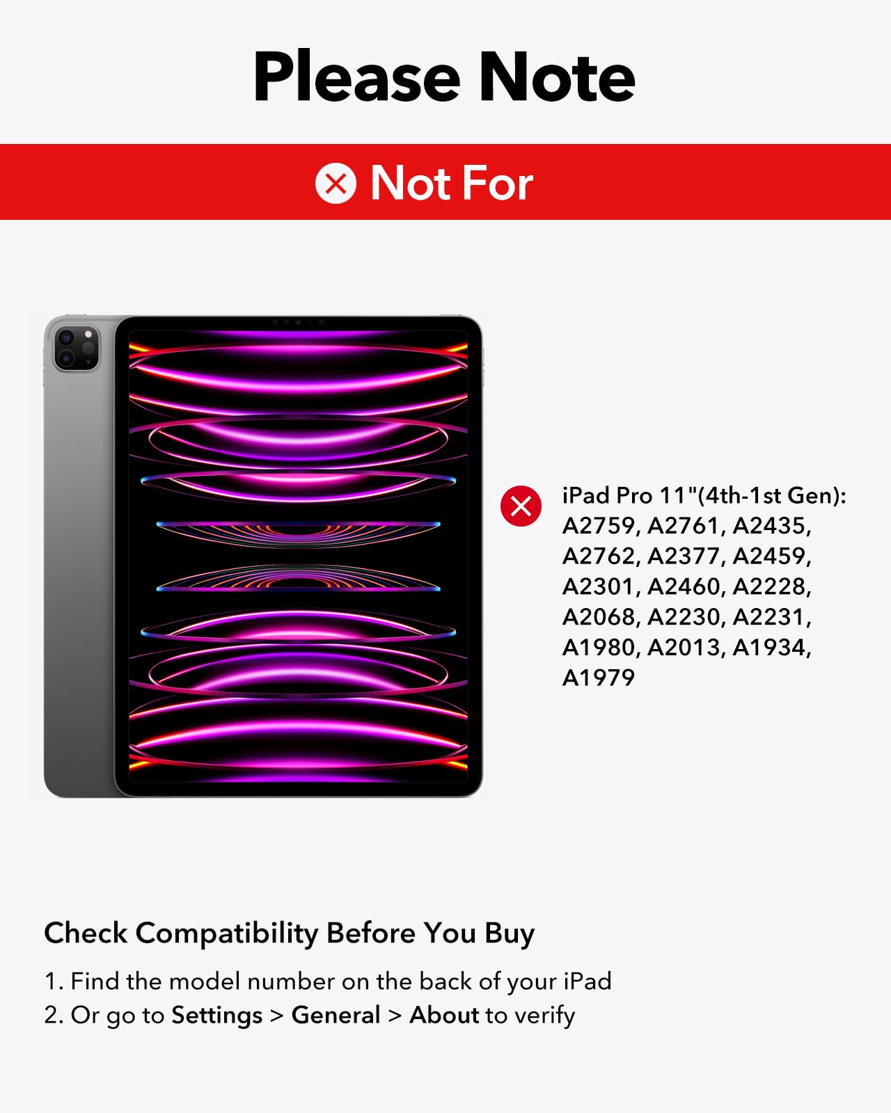 Foto 8 pulgar | Funda Con Teclado Esr Para Ipad Pro De 11 Pulgadas Con Soporte De Quinta Generación, Color Morado - Venta Internacional