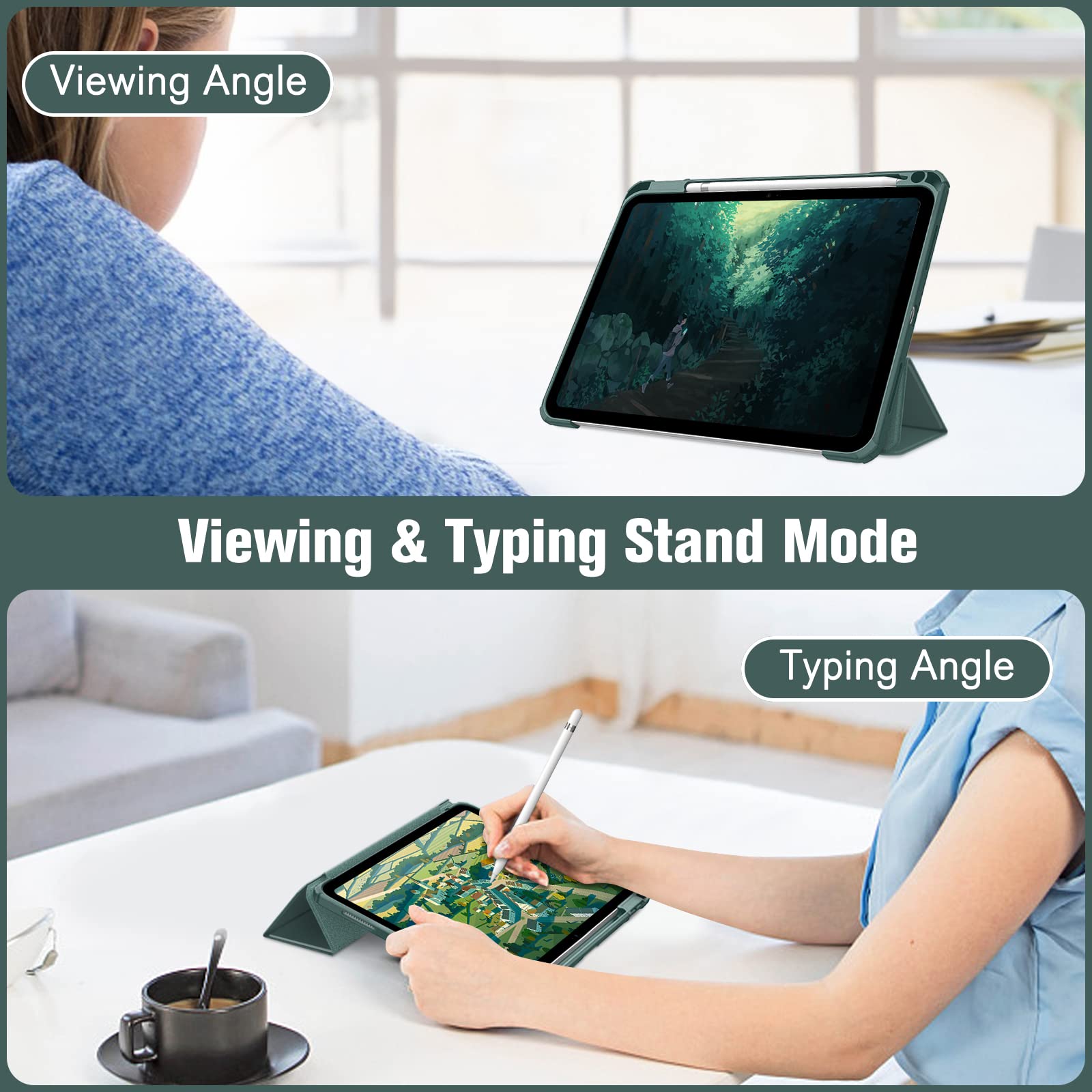 Foto 4 | Funda Fintie Hybrid Slim Para Ipad 11.ª Generación De 11 Pulgadas (2025) - Venta Internacional.
