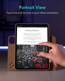 Foto 6 | Funda Esr Shift Series Para Ipad Pro De 11 Pulgadas (5.ª Generación, 2024), Color Marrón - Venta Internacional.