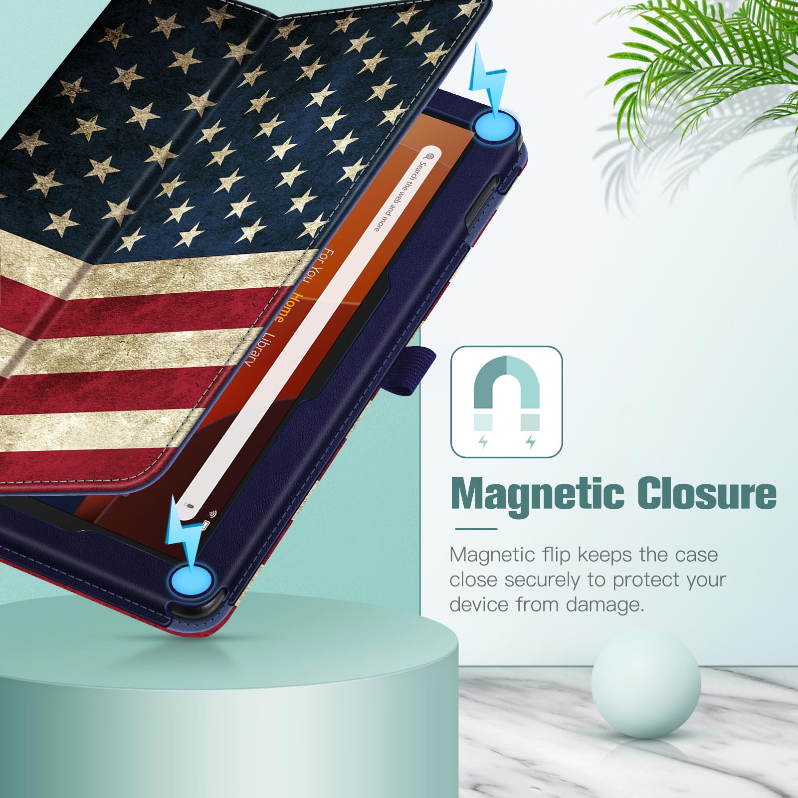Foto 6 pulgar | Funda Tipo Folio Fintie Para Tablet Amazon Fire Hd 10/10 Plus - Venta Internacional.
