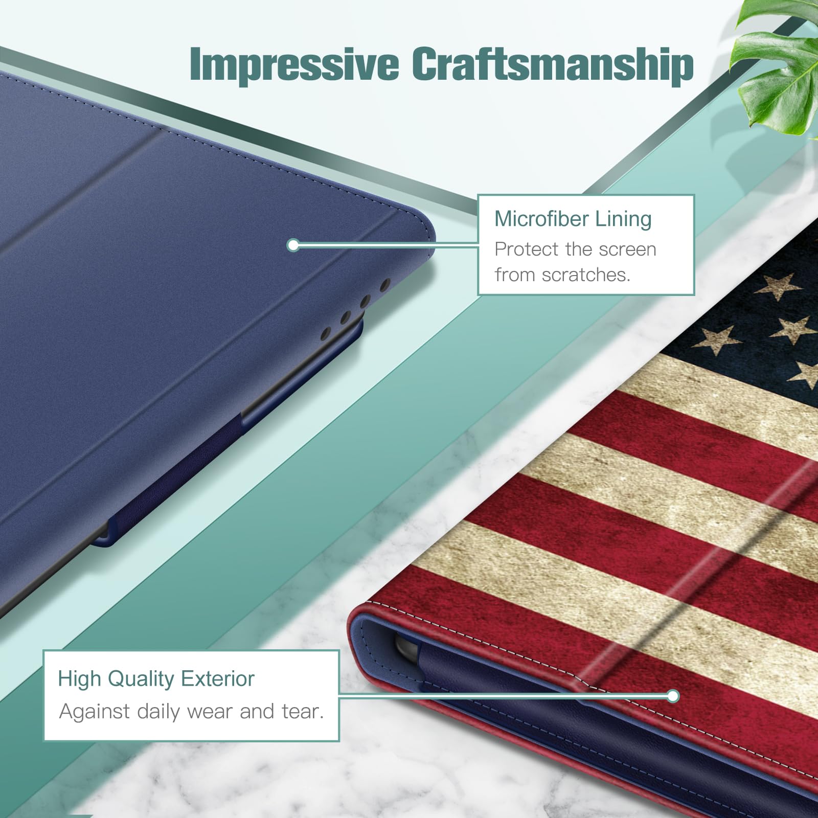 Foto 7 pulgar | Funda Tipo Folio Fintie Para Tablet Amazon Fire Hd 10/10 Plus - Venta Internacional.