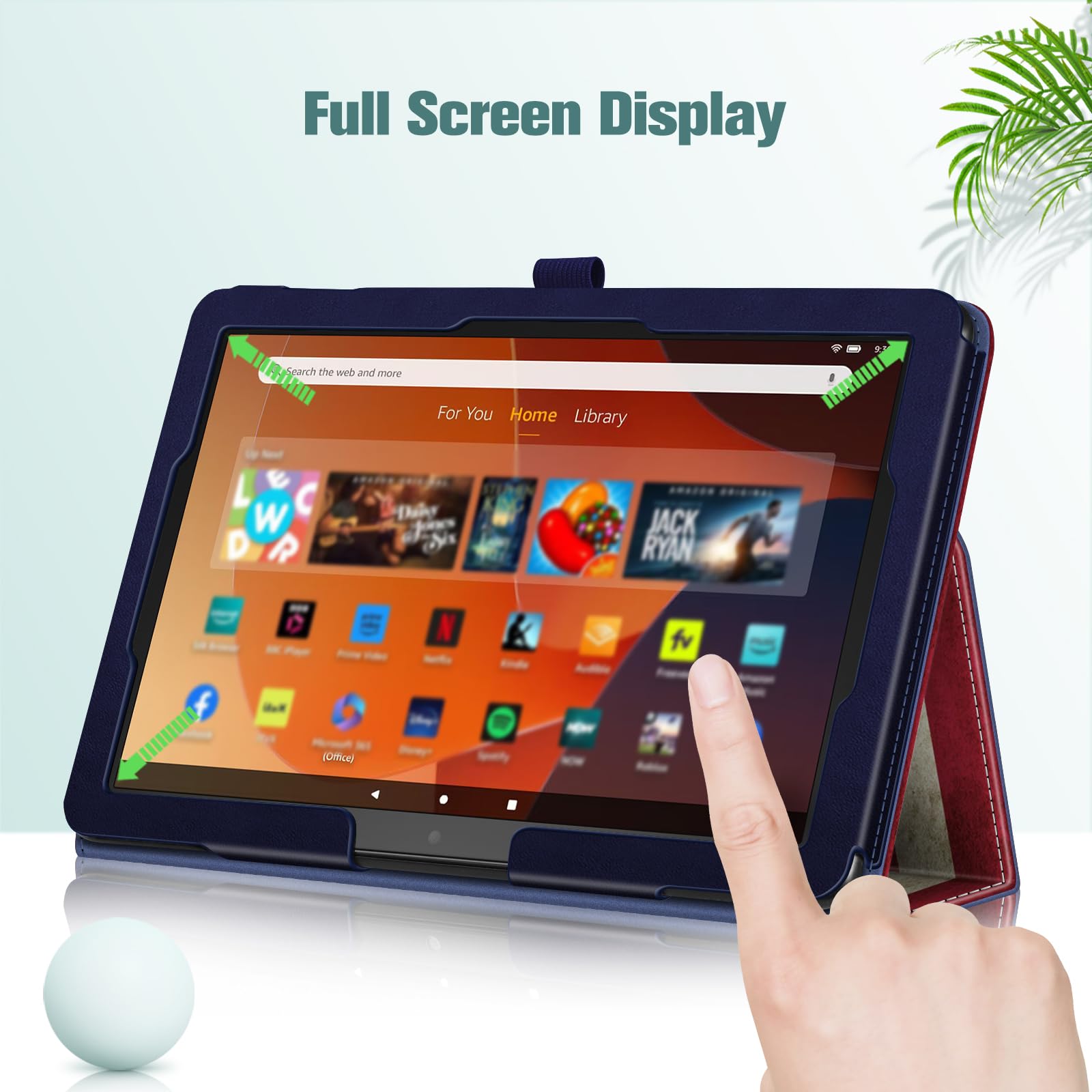 Foto 8 pulgar | Funda Tipo Folio Fintie Para Tablet Amazon Fire Hd 10/10 Plus - Venta Internacional.