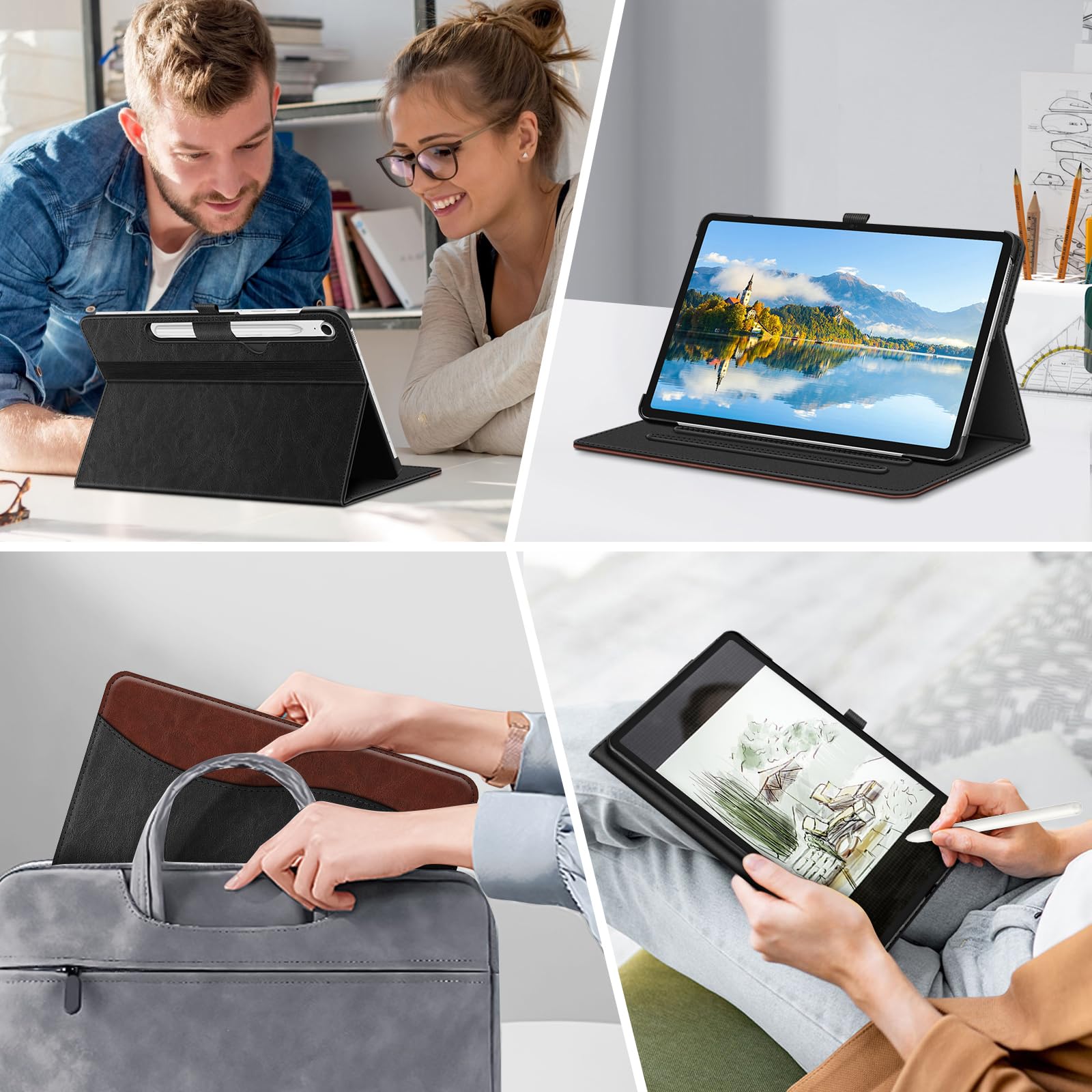 Foto 7 | Funda Fintie Para Samsung Galaxy Tab S10 Fe/ S9 Fe 5g 10.9/tab - Venta Internacional.