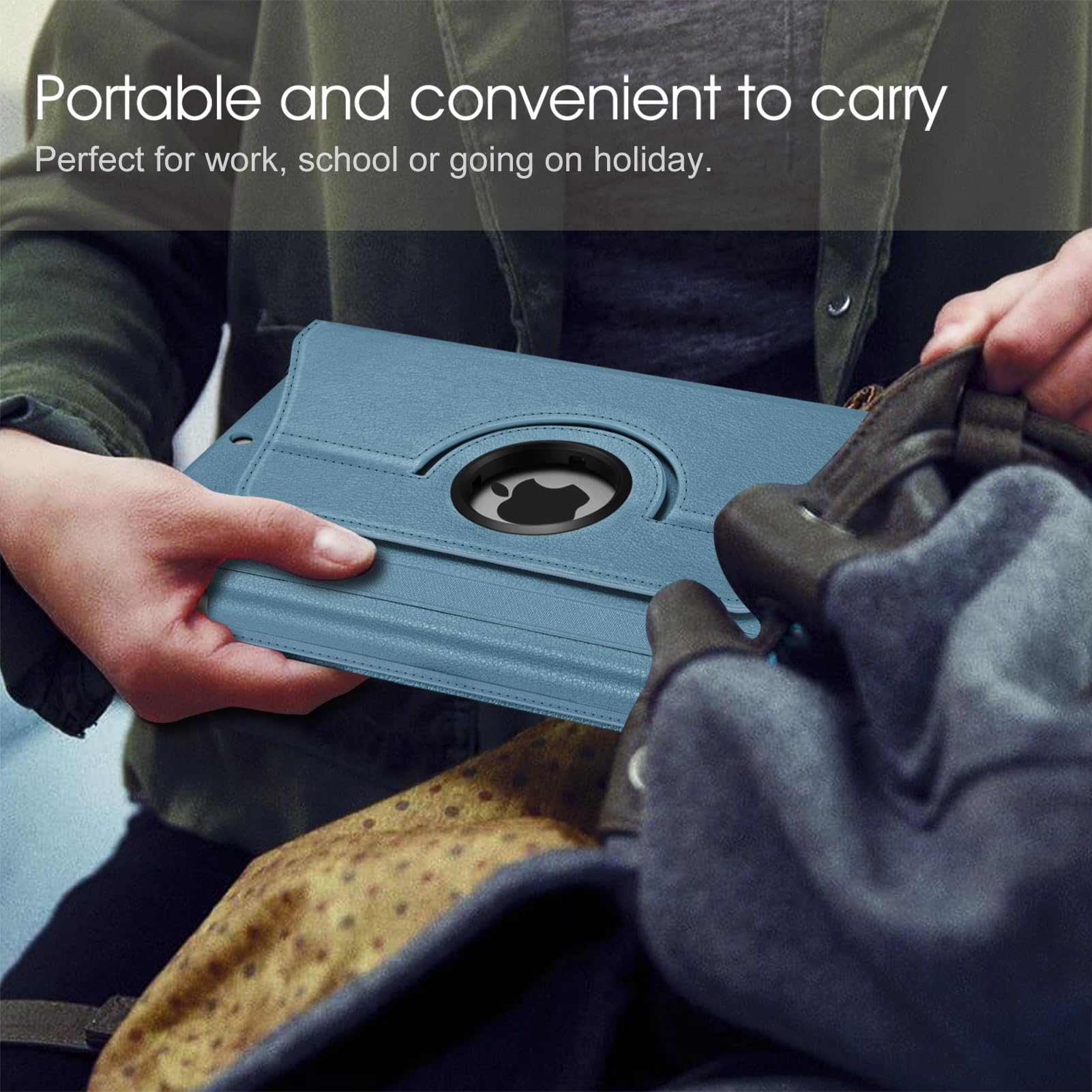 Foto 6 | Funda Giratoria Fintie Para Ipad De 9.ª, 8.ª Y 7.ª Generación 10.2 - Venta Internacional.