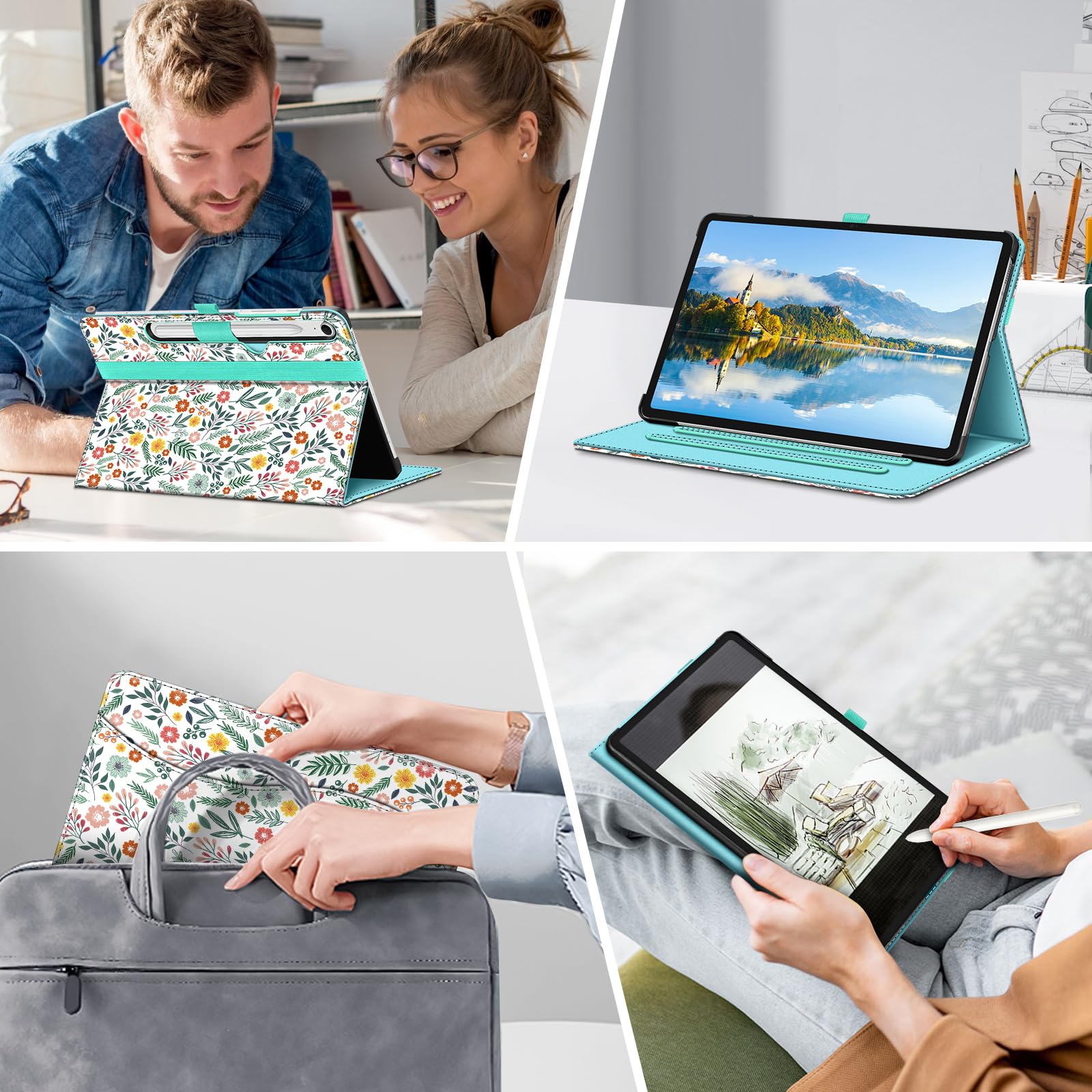 Foto 8 pulgar | Funda Fintie Para Samsung Galaxy Tab S10 Fe/s9 Fe 5g De 10,9'' - Venta Internacional.