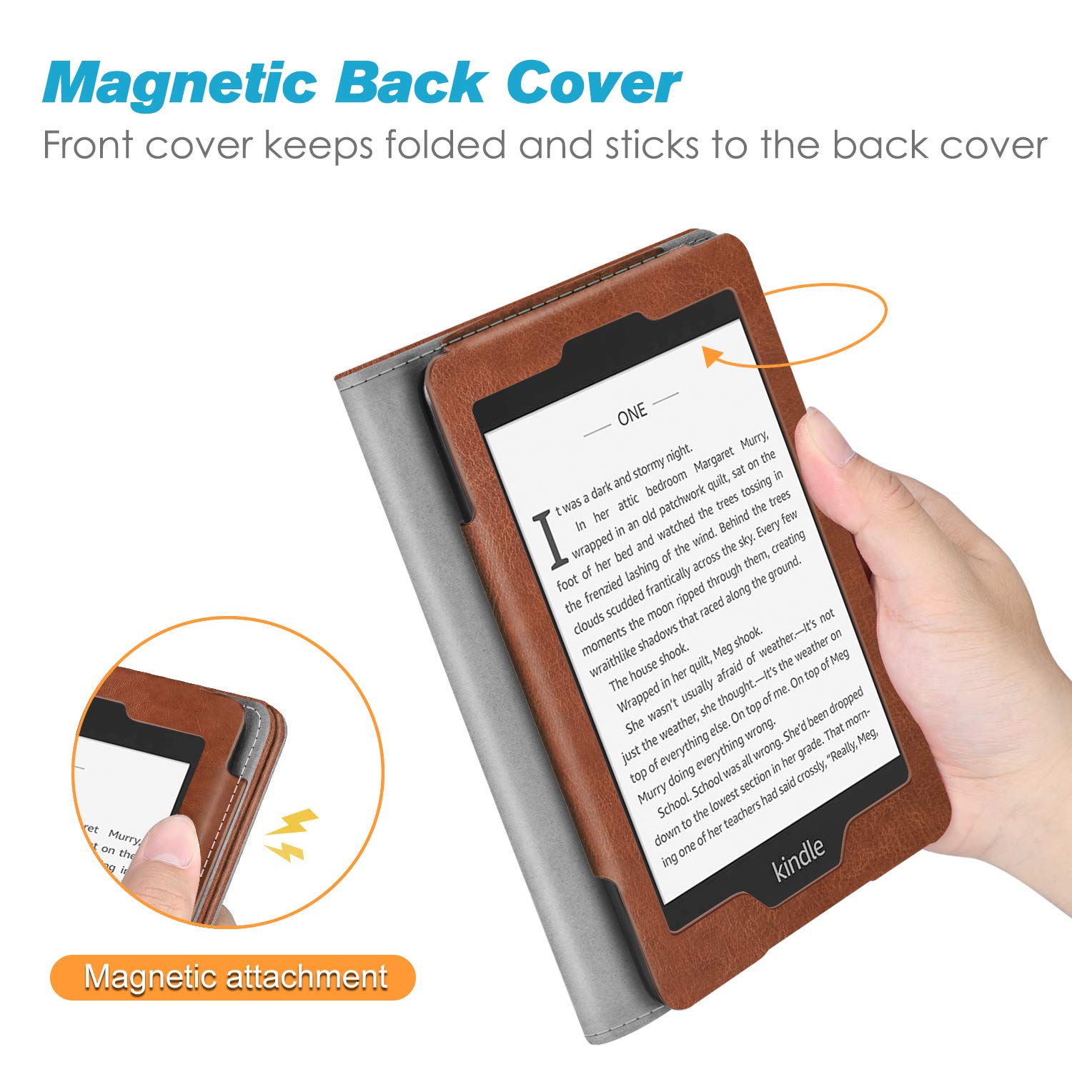Foto 6 pulgar | Funda Con Soporte Fintie Para Kindle Paperwhite 6 10.ª Generación 2018 - Venta Internacional.