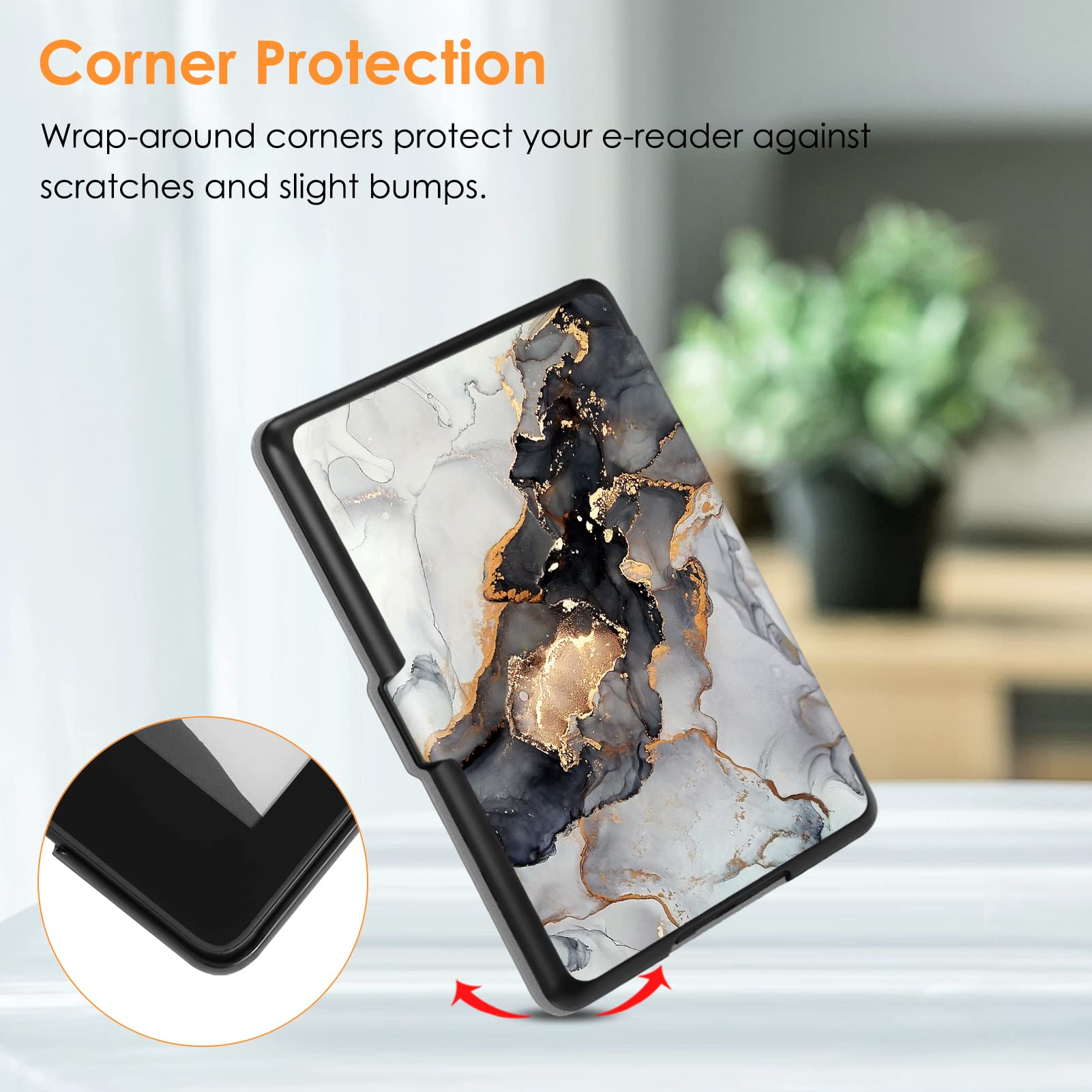 Foto 7 | Funda Fintie Slimshell Para Kindle Paperwhite De 6,8 Pulgadas (11.ª Generación) - Venta Internacional.