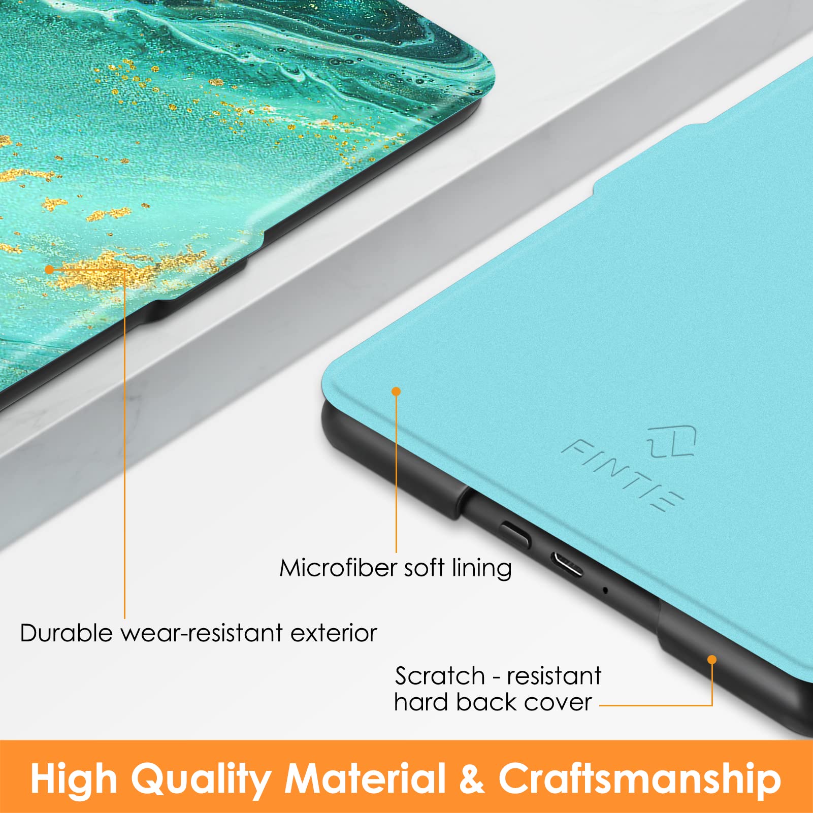 Foto 6 | Funda Fintie Slimshell Para Kindle Paperwhite De 6,8 Pulgadas (11.ª Generación) - Venta Internacional.