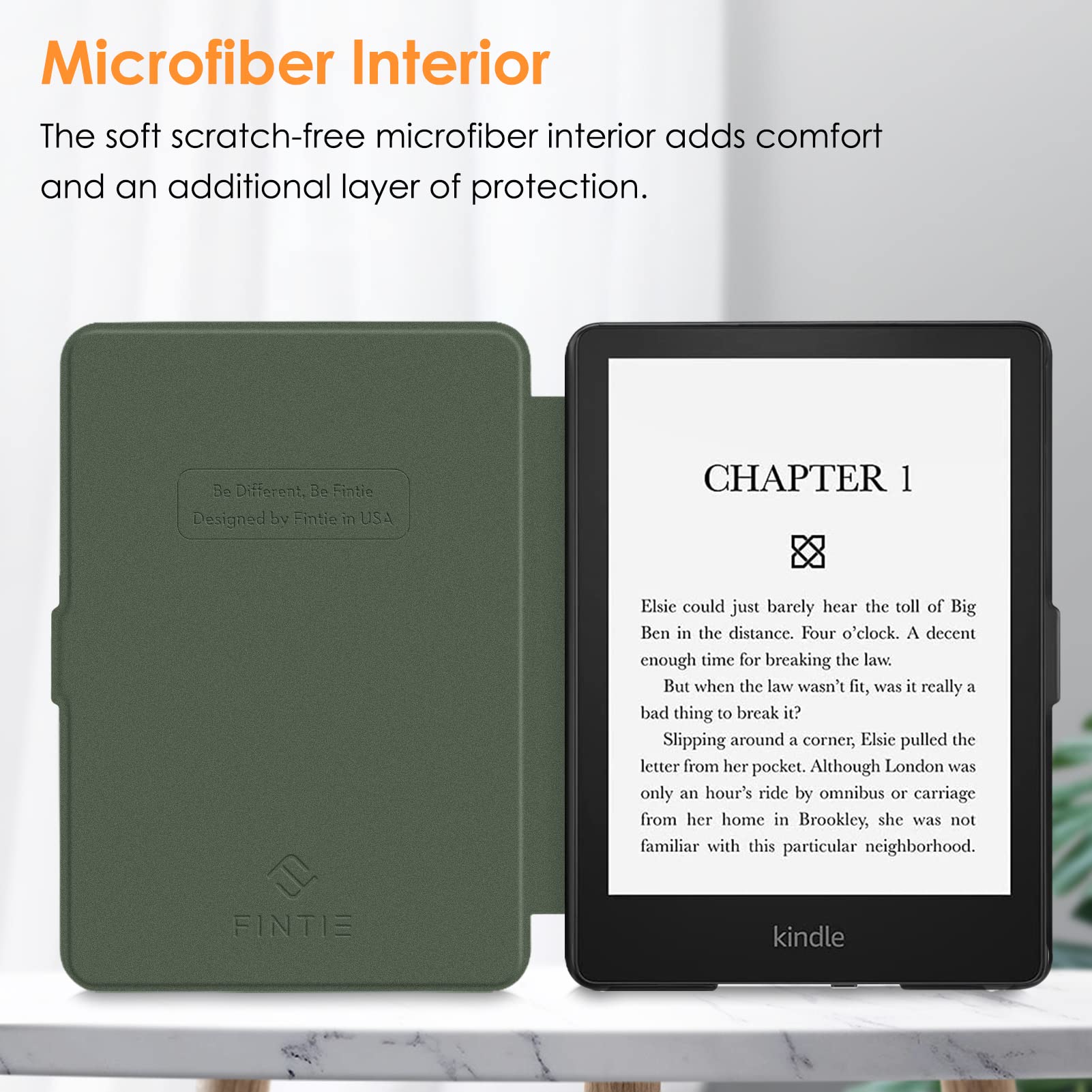 Foto 4 | Funda Fintie Slimshell Para Kindle Paperwhite De 6,8 Pulgadas (11.ª Generación) - Venta Internacional.