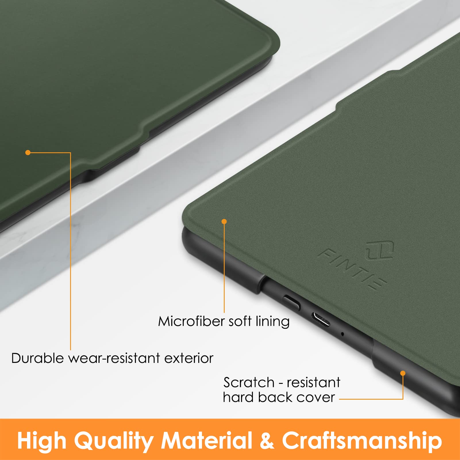 Foto 5 | Funda Fintie Slimshell Para Kindle Paperwhite De 6,8 Pulgadas (11.ª Generación) - Venta Internacional.