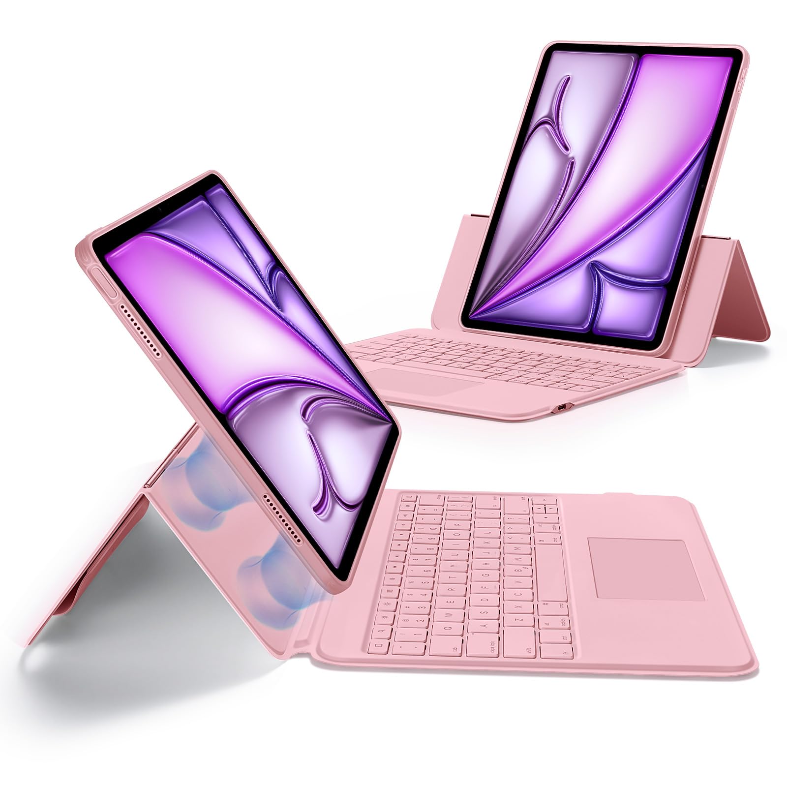 Foto 1 | Funda Con Teclado Esr Ascend Para Ipad Air De 13 Pulgadas Con Teclado Rosa - Venta Internacional.