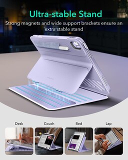 Foto 4 | Funda Esr Para Ipad Air 13 Pulgadas (2025/2024) M3/m2 Violeta Claro - Venta Internacional.