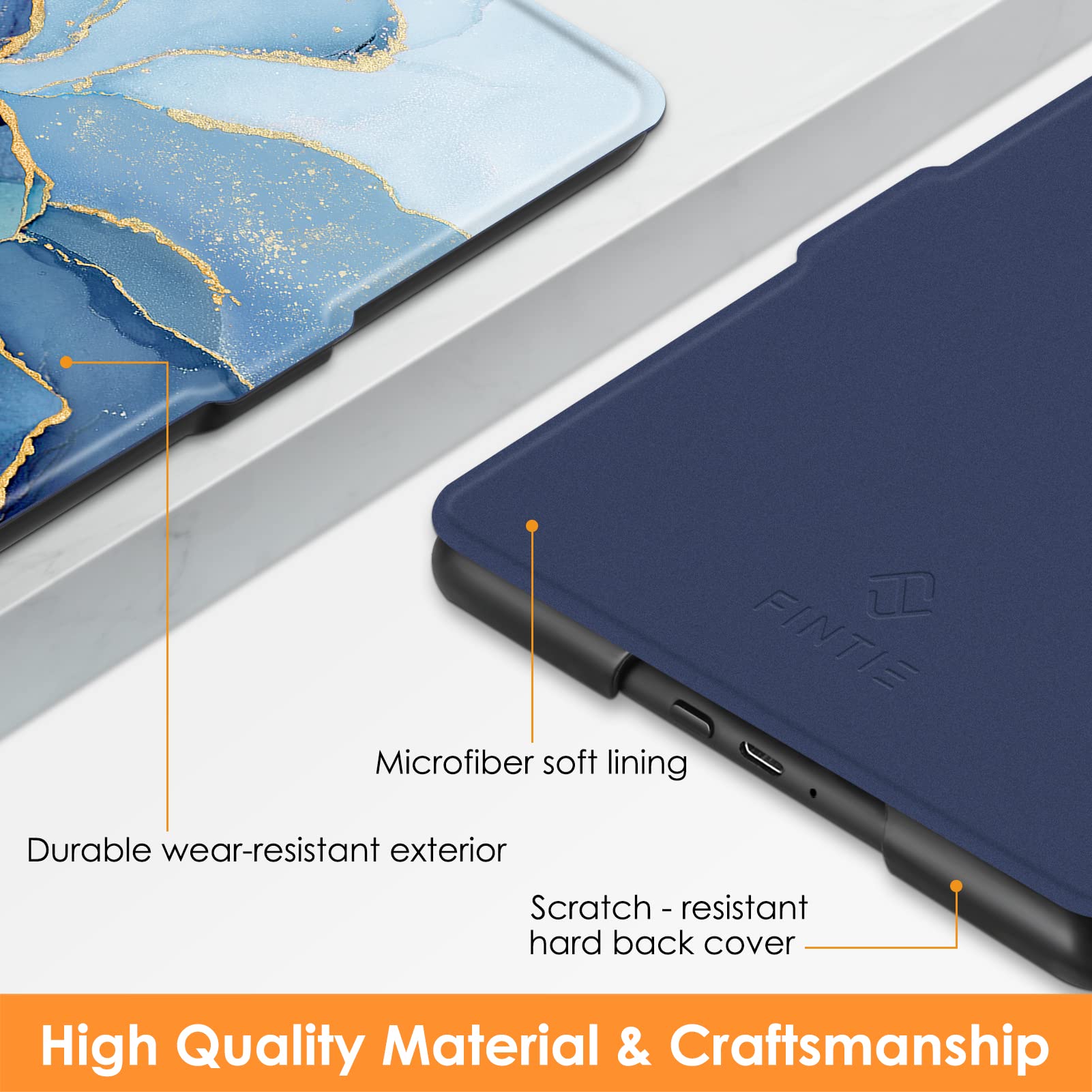 Foto 3 | Funda Fintie Slimshell Para Kindle Paperwhite De 6,8 Pulgadas (11.ª Generación) - Venta Internacional.