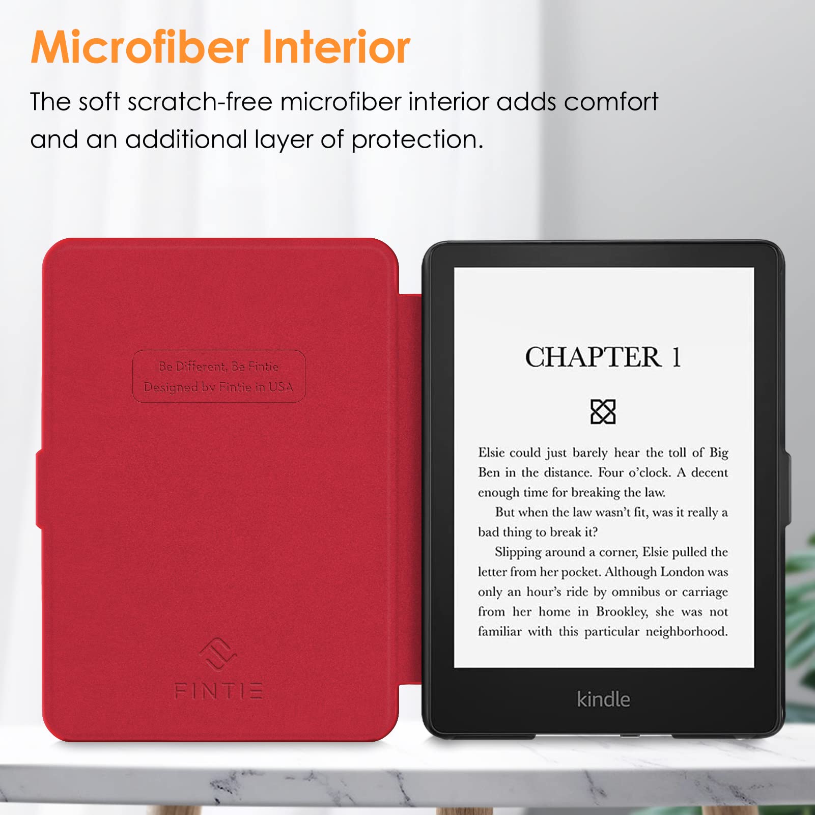 Foto 5 pulgar | Funda Fintie Slimshell Para Kindle Paperwhite De 6,8 Pulgadas (11.ª Generación) - Venta Internacional.