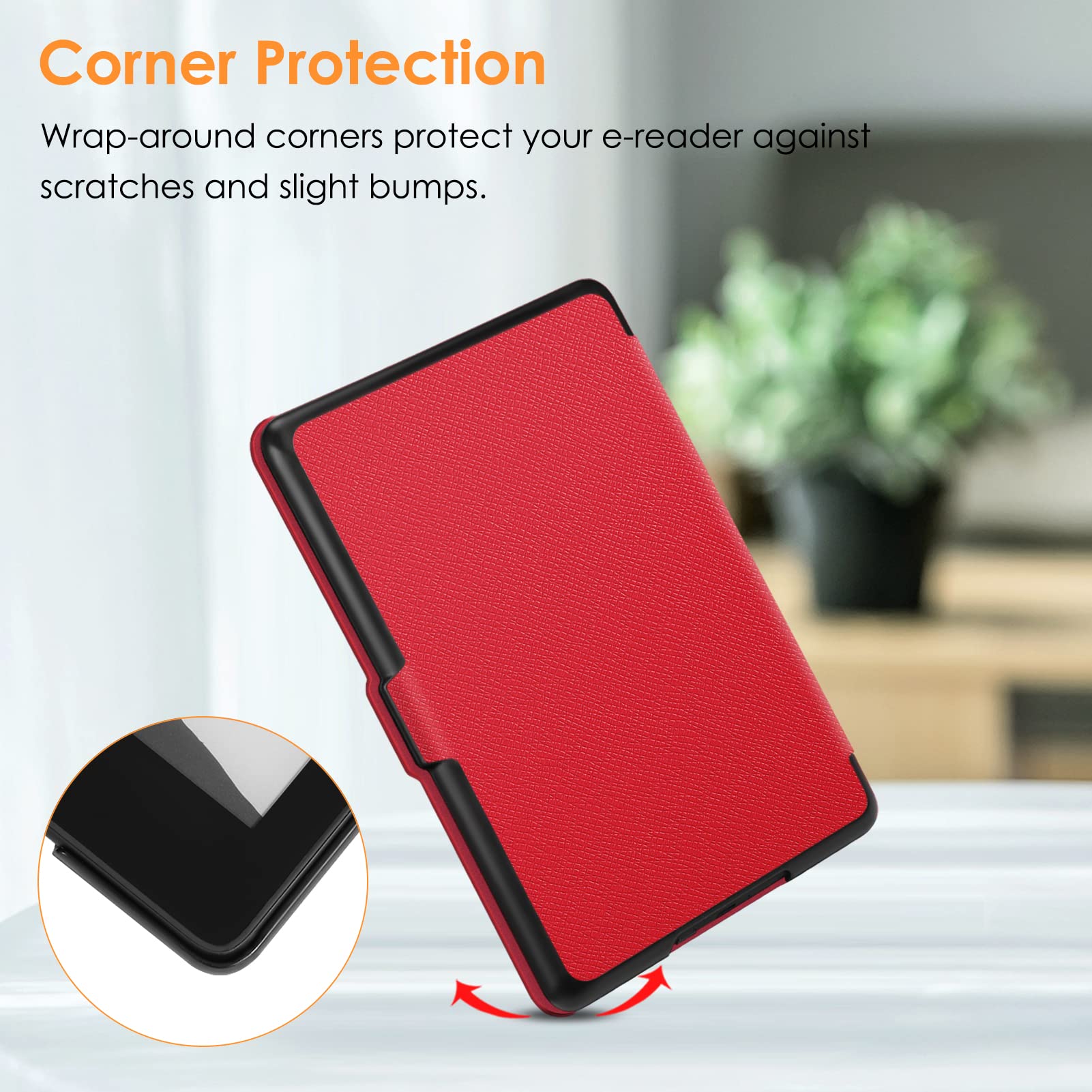 Foto 7 | Funda Fintie Slimshell Para Kindle Paperwhite De 6,8 Pulgadas (11.ª Generación) - Venta Internacional.