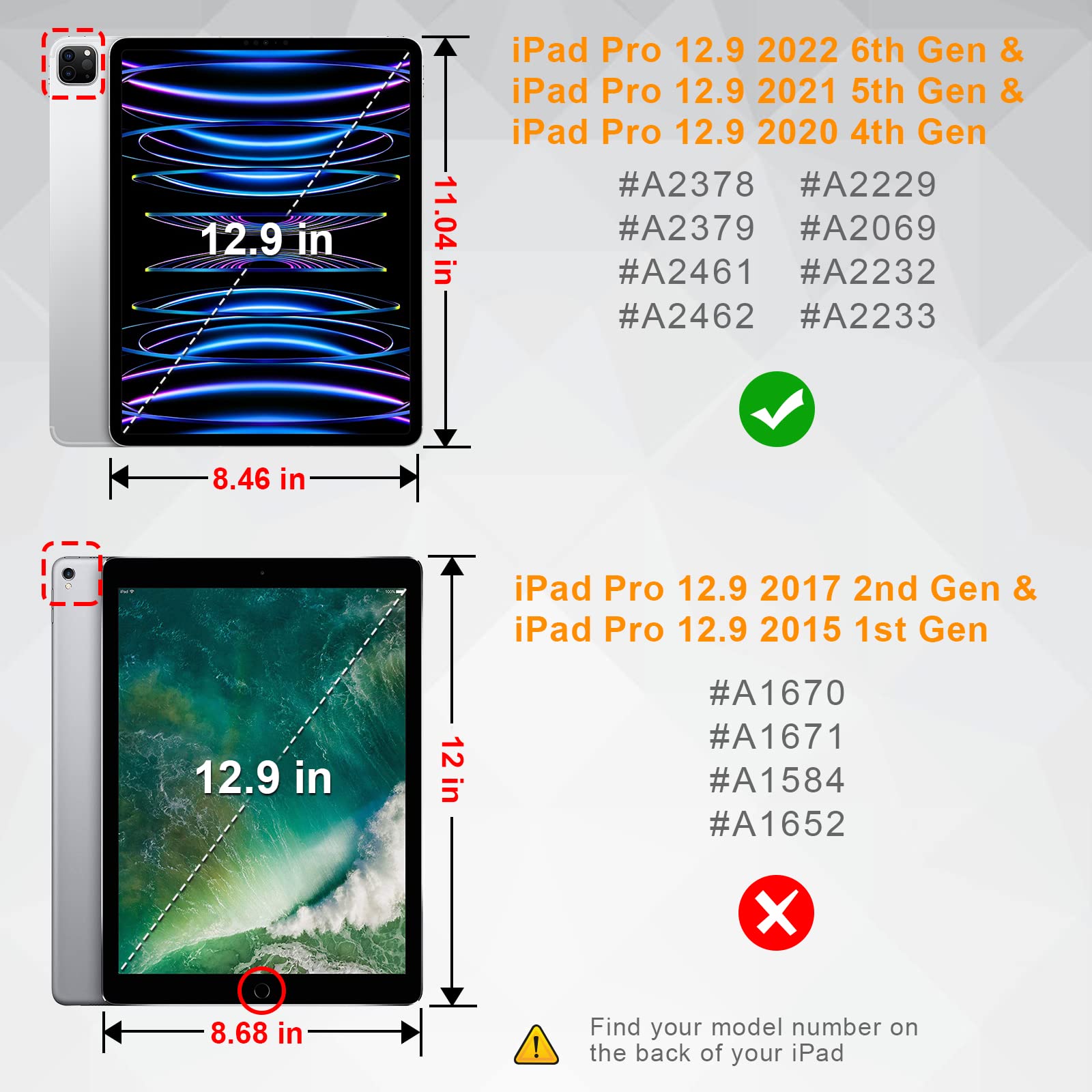 Foto 3 pulgar | Funda Giratoria Fintie Para Ipad Pro De 12,9'' De 6.ª Generación De 2022 Con Lápiz - Venta Internacional.