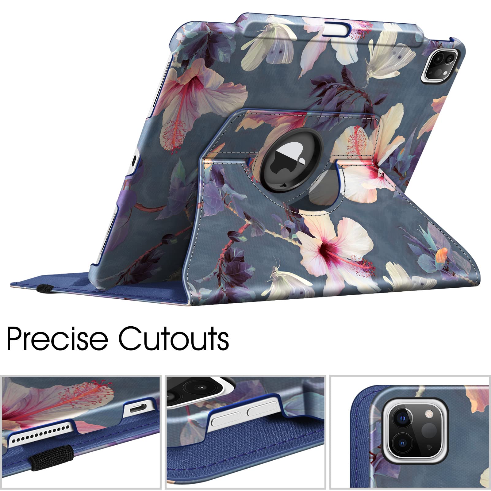 Foto 5 | Funda Giratoria Fintie Para Ipad Pro De 12,9'' De 6.ª Generación De 2022 Con Lápiz - Venta Internacional.