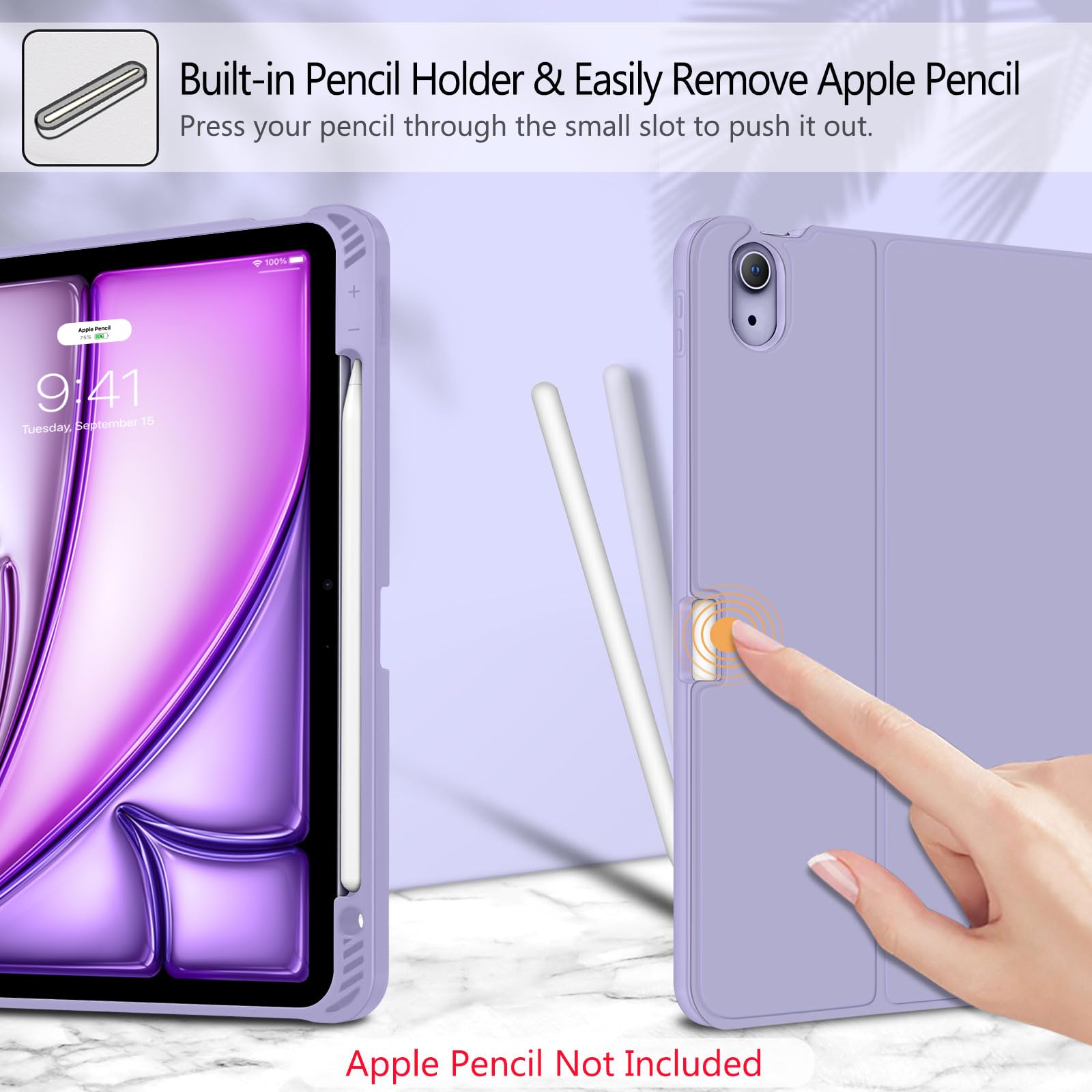 Foto 6 pulgar | Funda Con Teclado Fintie Para Ipad Air De 11 Pulgadas M3 (2025) /m2 (2024) - Venta Internacional.