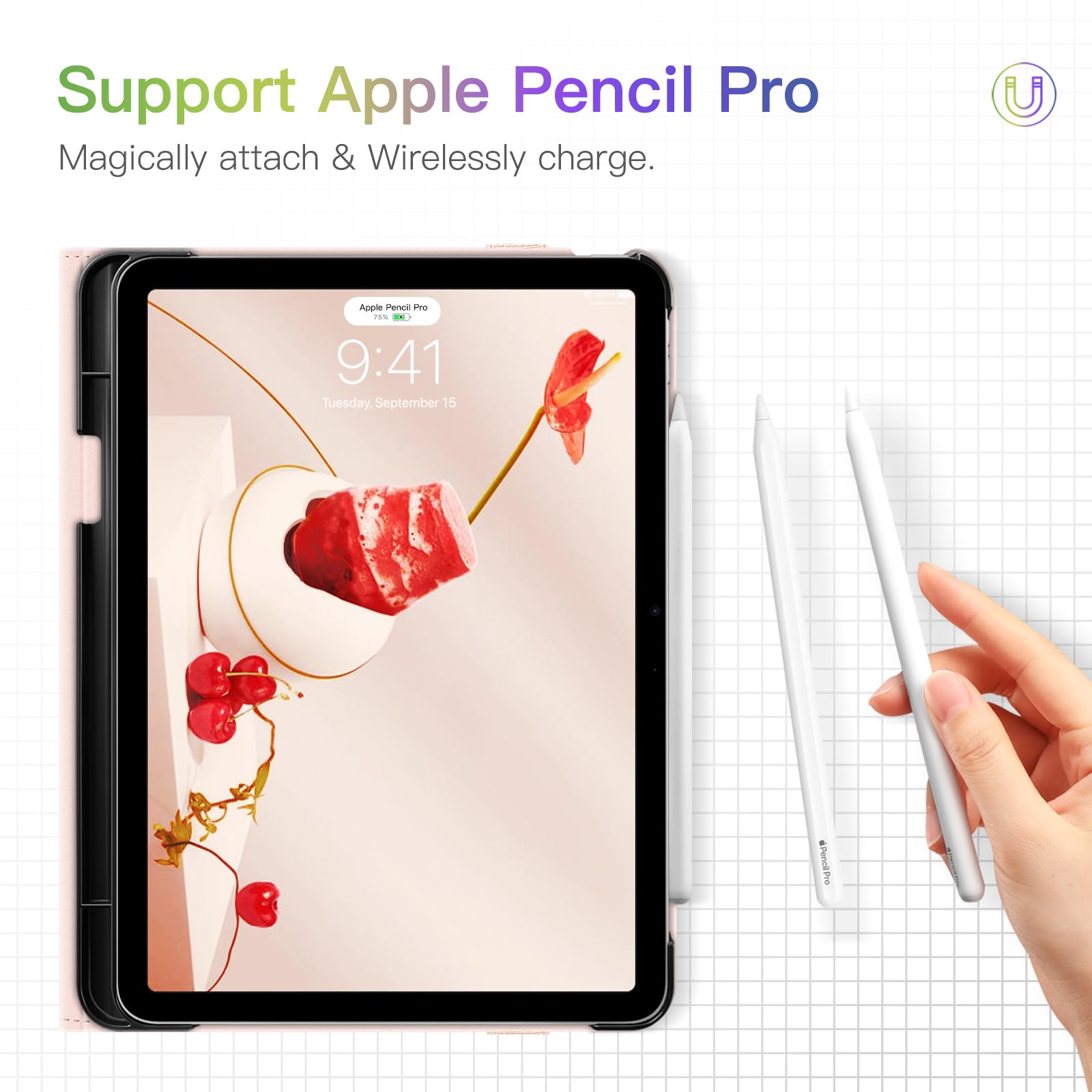 Foto 6 pulgar | Funda Fintie Para Ipad Air De 11 Pulgadas M3 (2025) /m2 (2024) - Venta Internacional.