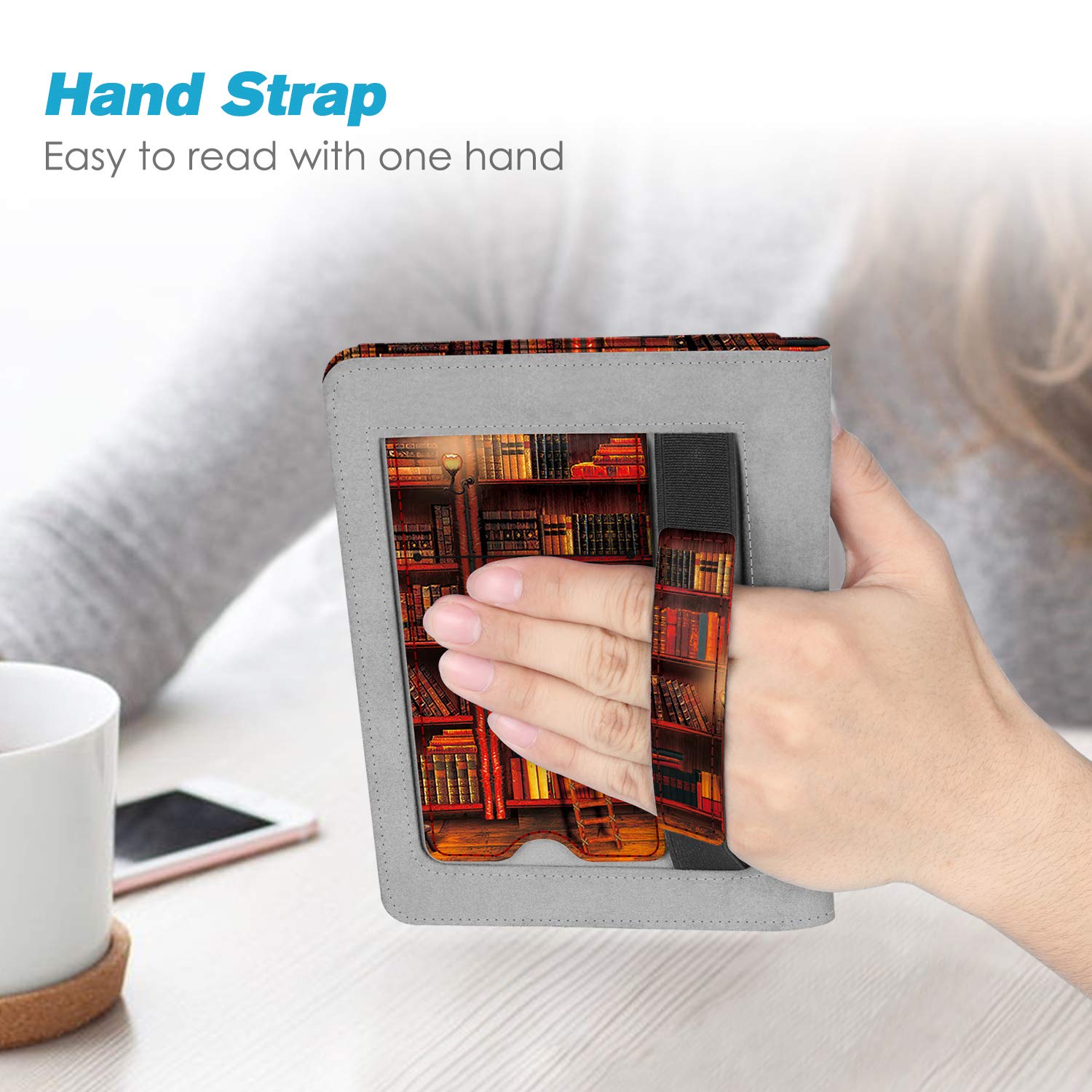 Foto 7 pulgar | Funda Con Soporte Fintie Para Kindle Paperwhite 6 10.ª Generación 2018 - Venta Internacional.