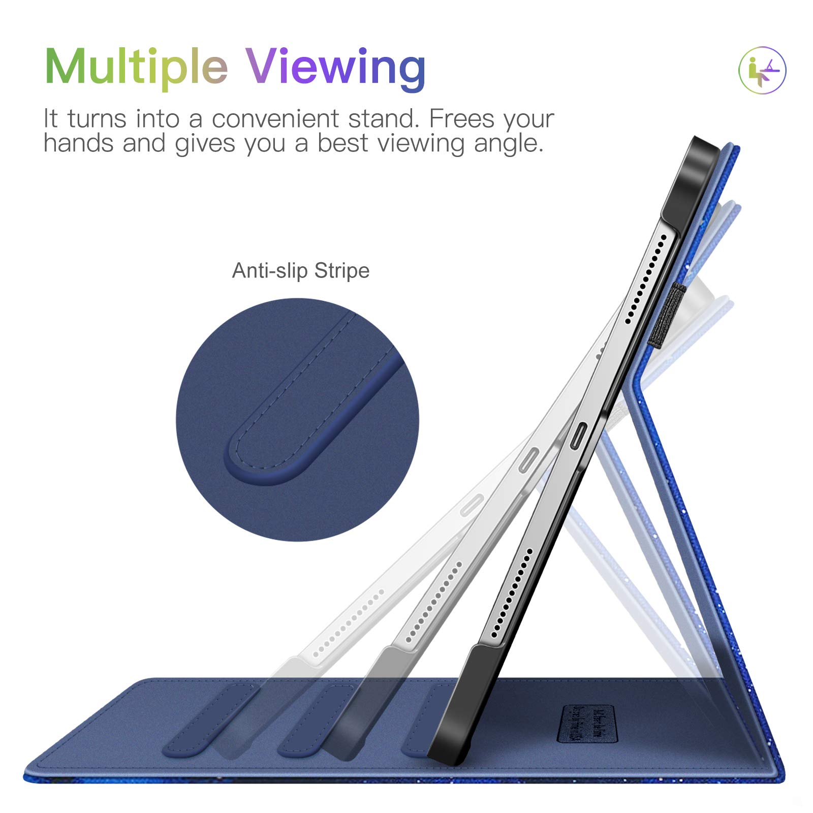 Foto 5 pulgar | Funda Fintie Para Ipad Air De 11 Pulgadas M3 (2025) /m2 (2024) - Venta Internacional.
