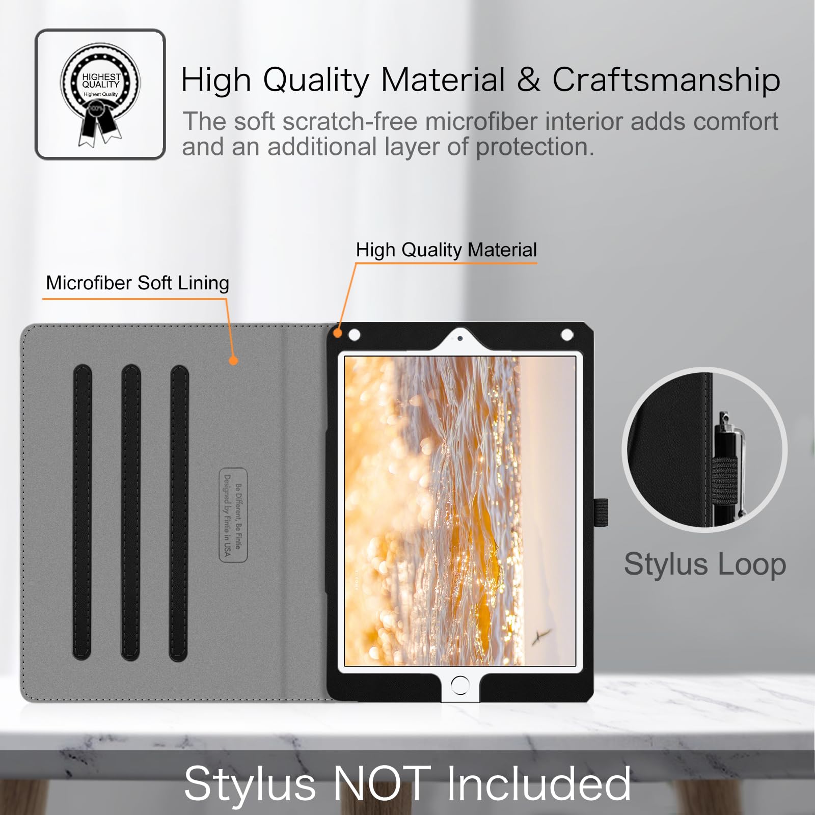 Foto 6 | Funda Fintie Para Ipad De 6.ª Y 5.ª Generación, Ipad Air 2/air 1 9.7 - Venta Internacional.