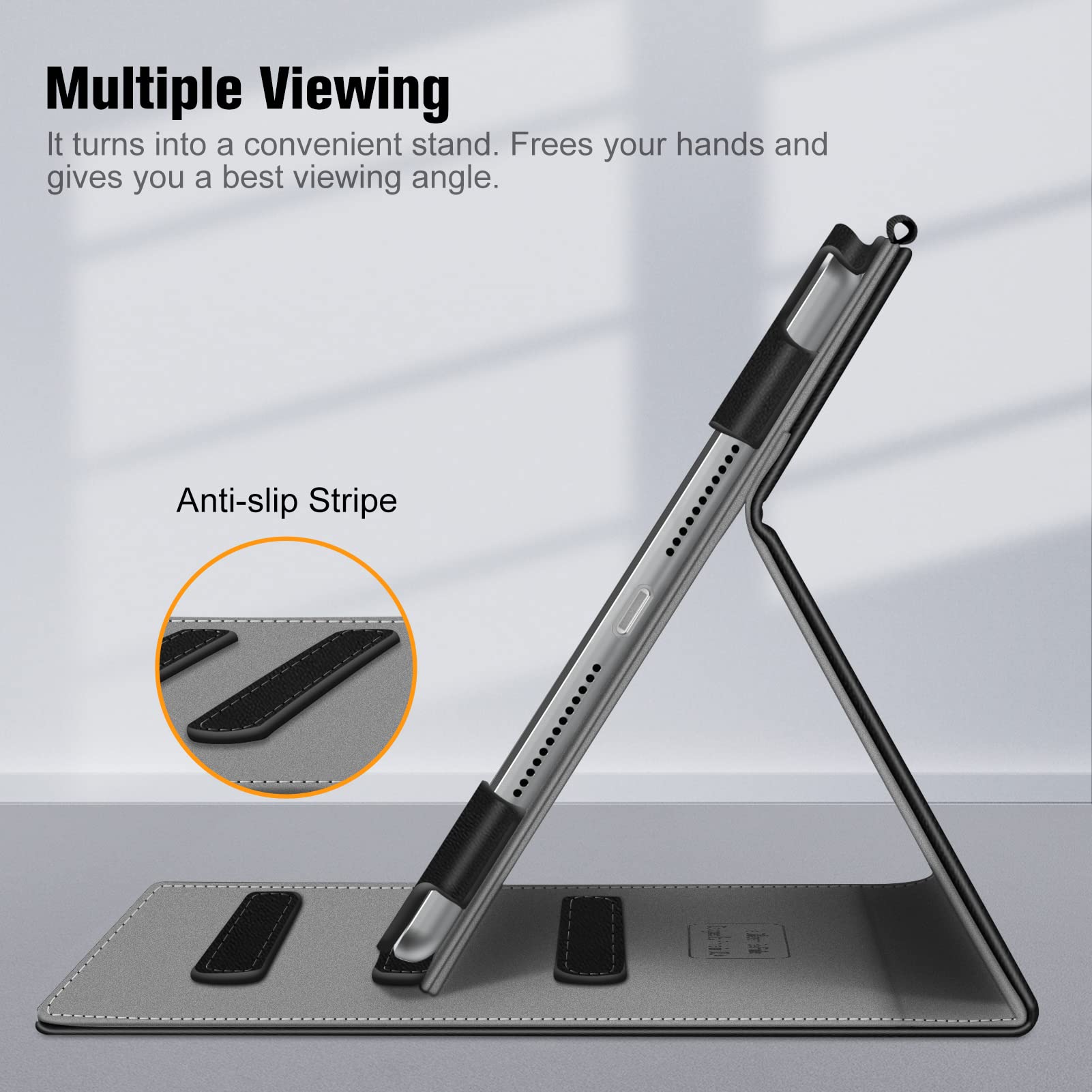 Foto 5 pulgar | Funda Fintie Para Ipad 9ª, 8ª Y 7ª Generación De 10,2 Pulgadas Con Soporte Y Soporte - Venta Internacional.
