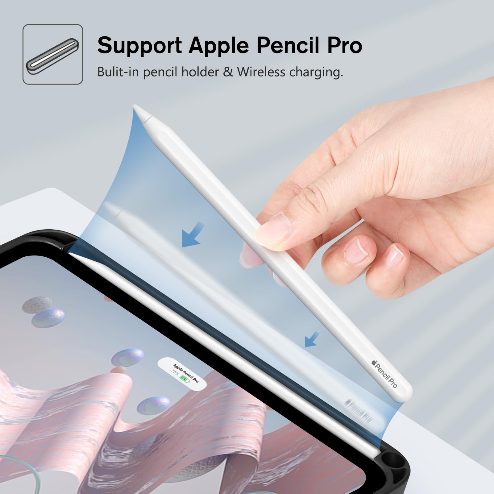 Foto 5 | Funda Con Teclado Fintie Para Ipad Mini (a17 Pro) 7.ª Generación, 2024, 8.3 Pulgadas - Venta Internacional.