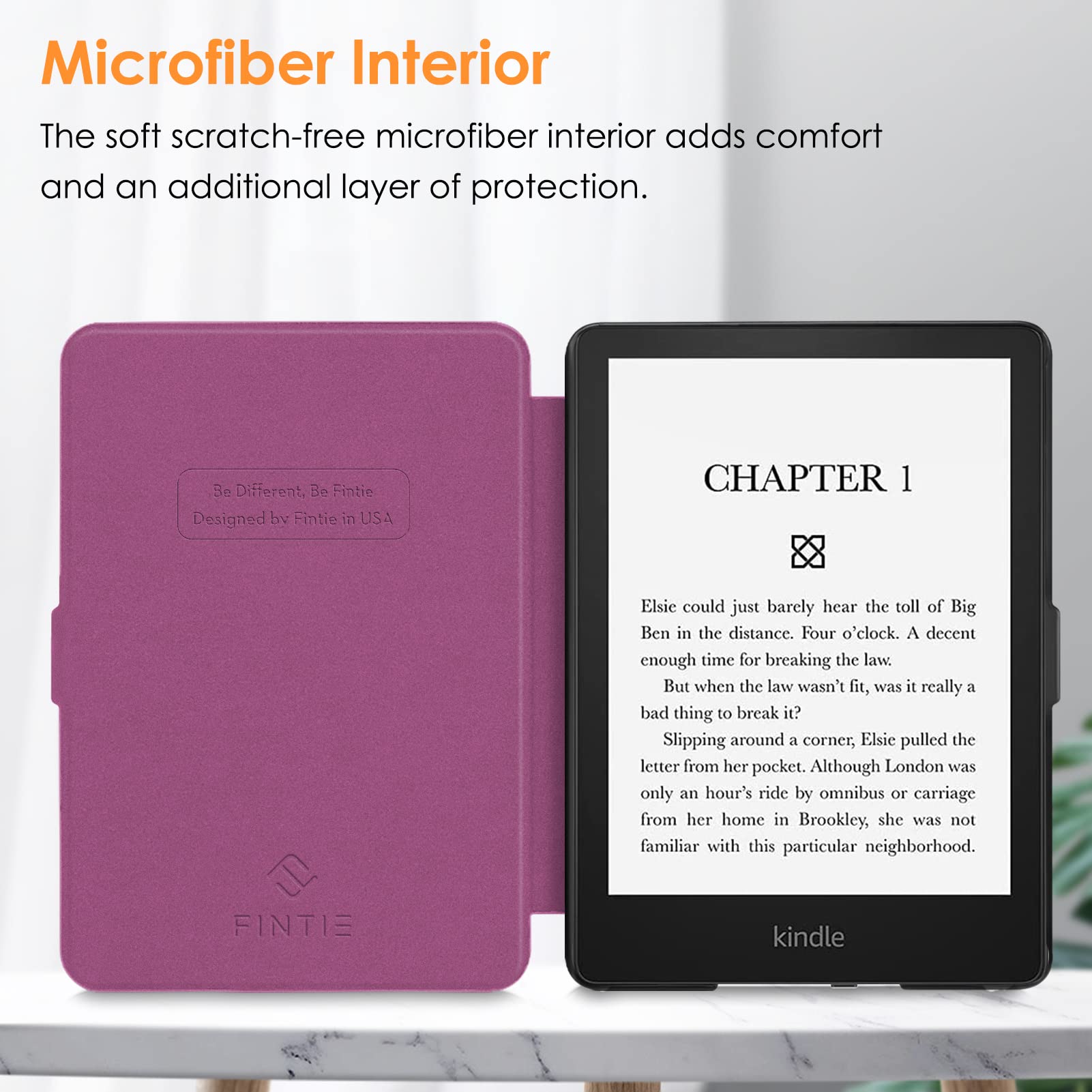 Foto 5 | Funda Fintie Slimshell Para Kindle Paperwhite De 6,8 Pulgadas (11.ª Generación) - Venta Internacional.
